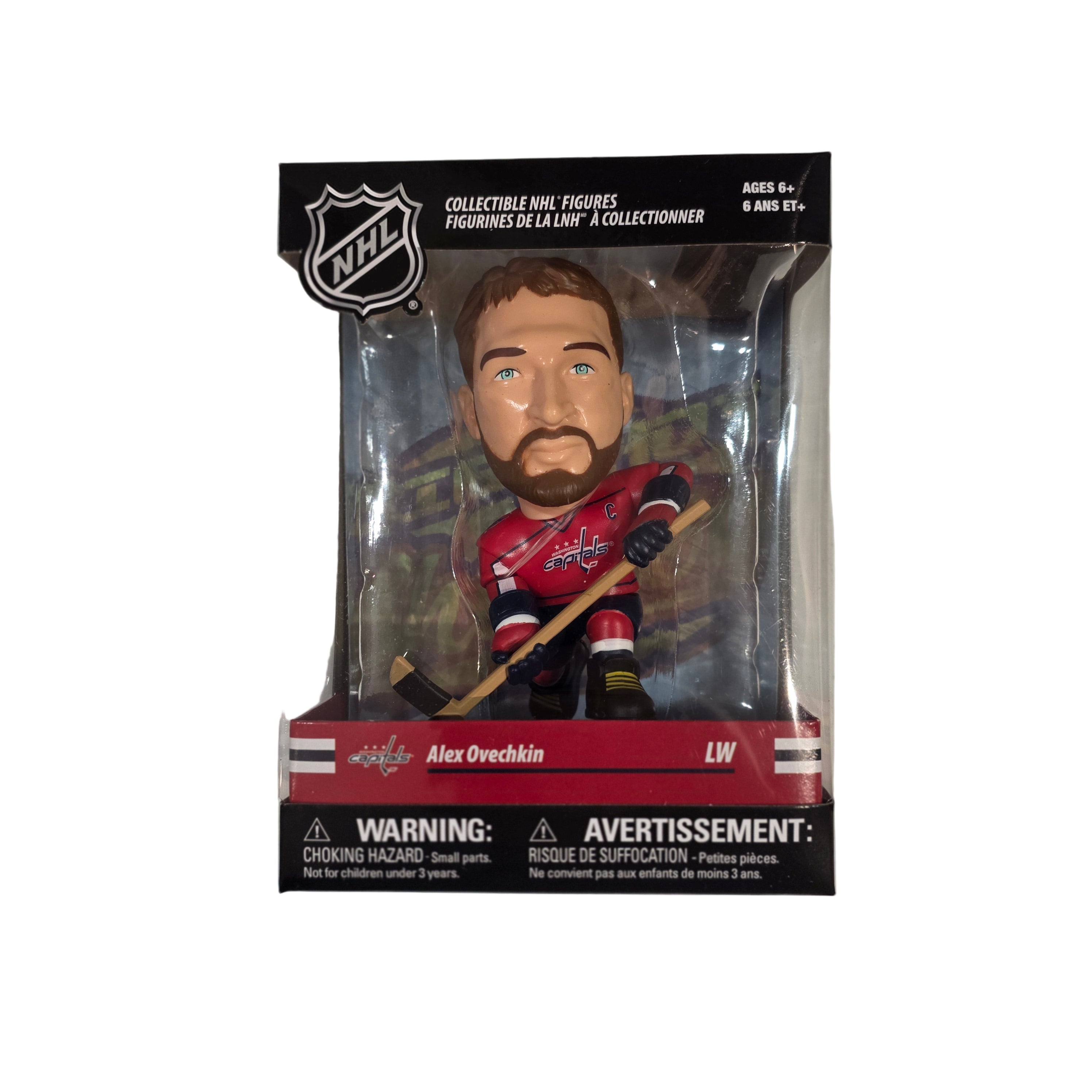 Figurine en vinyle Alexander Ovechkin des Capitals de Washington (NHL) Big Shot Shooters