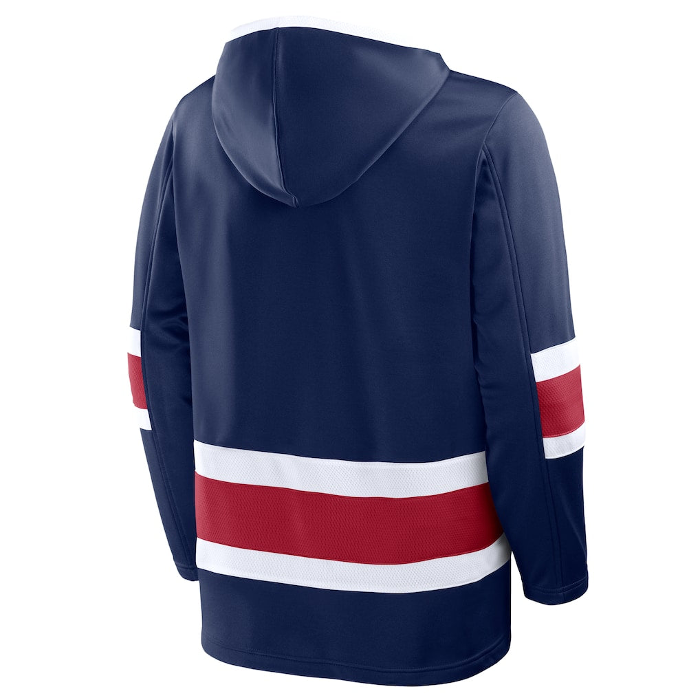 Montreal Canadiens NHL Fanatics Branded Men's Navy Prime Time Hoodie