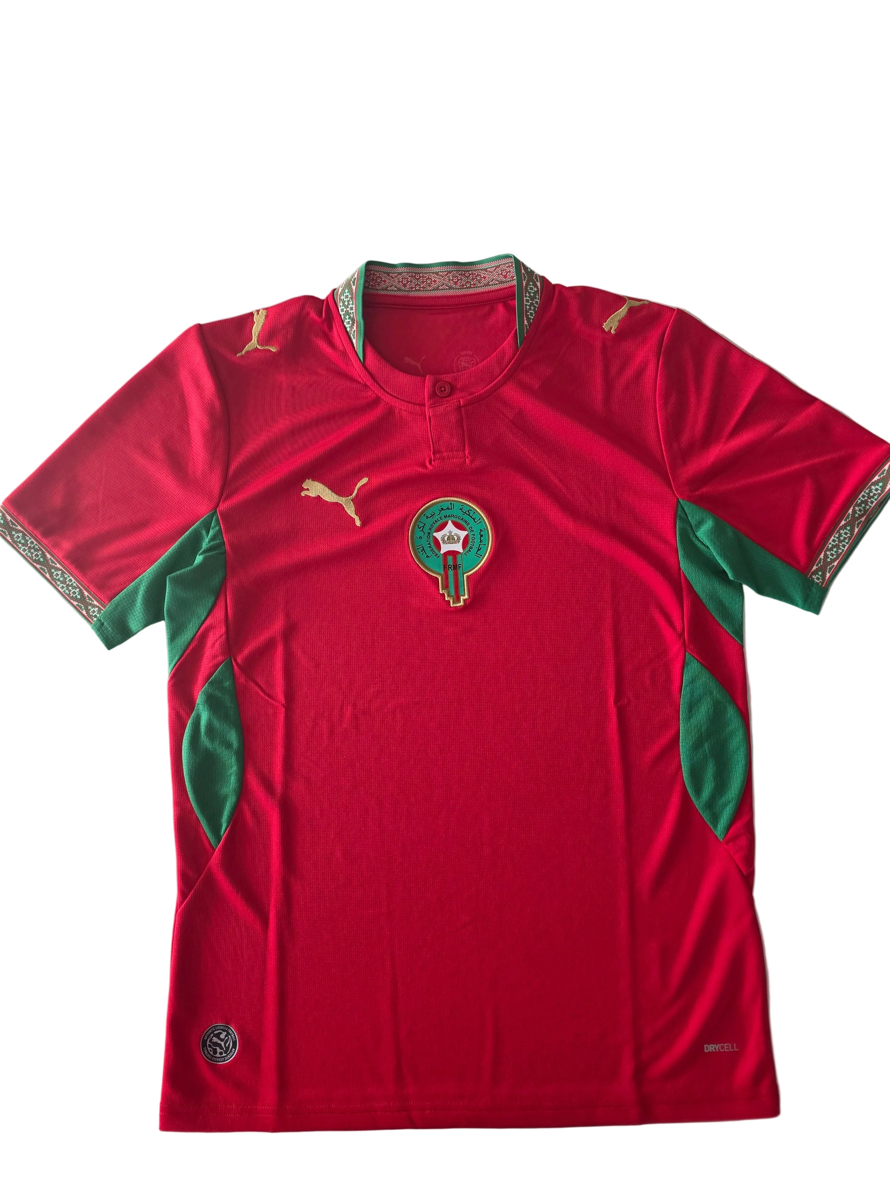 Maillot Réplique Domicile Puma Homme Rouge Équipe Nationale Maroc 2026