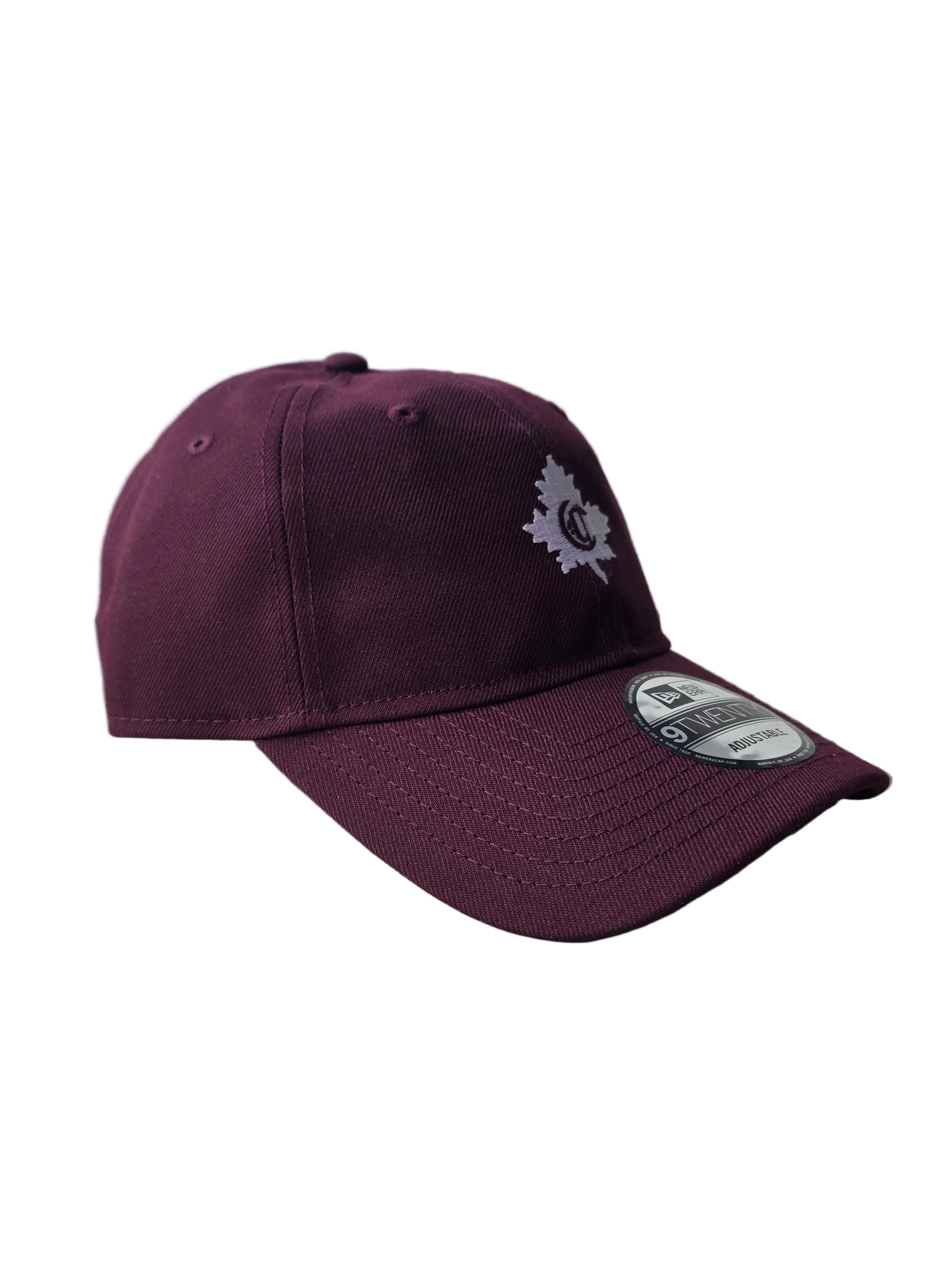 Montreal Canadiens NHL New Era Men's Maroon 9Twenty Core Classic 1910 Logo Adjustable Hat