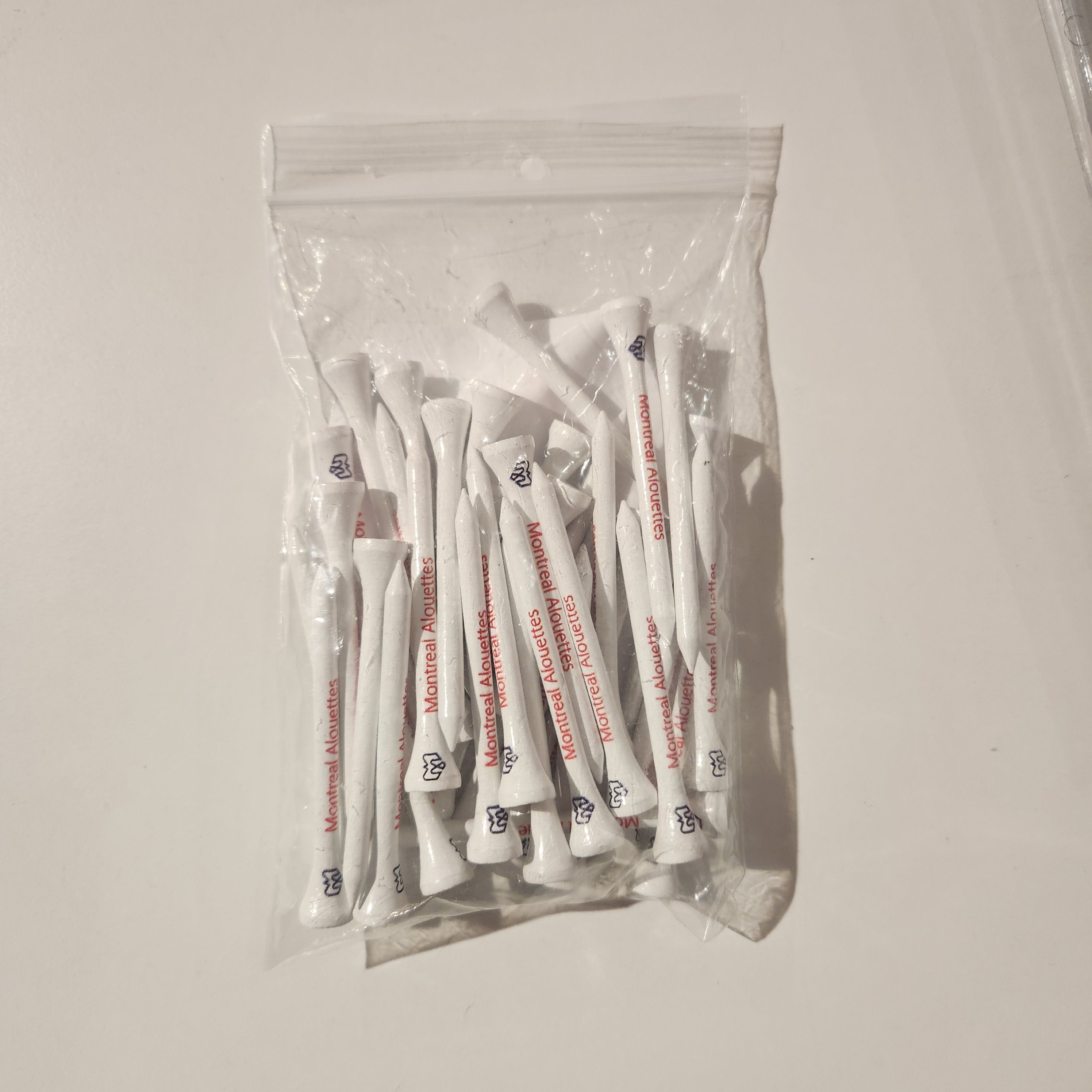 Montreal Alouettes CFL 3.25" Printed Golf Tees 40 Pack