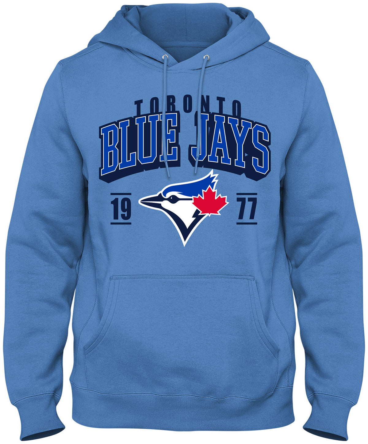 Toronto Blue Jays MLB Bulletin Men's Light Blue Crandelle Hoodie