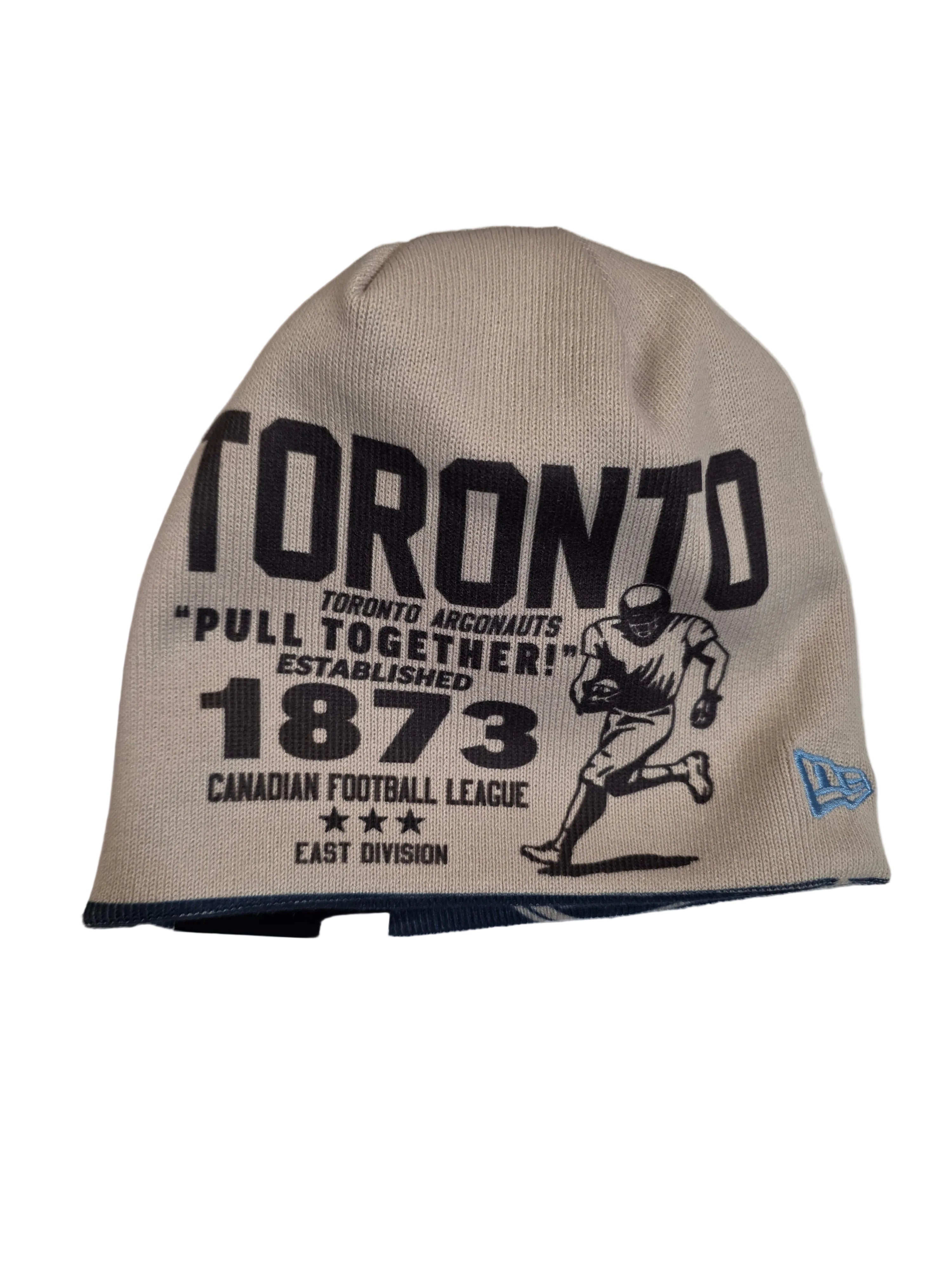Toronto Argonauts CFL New Era Men's Navy 2026 Turf Traditions Beanie Hat