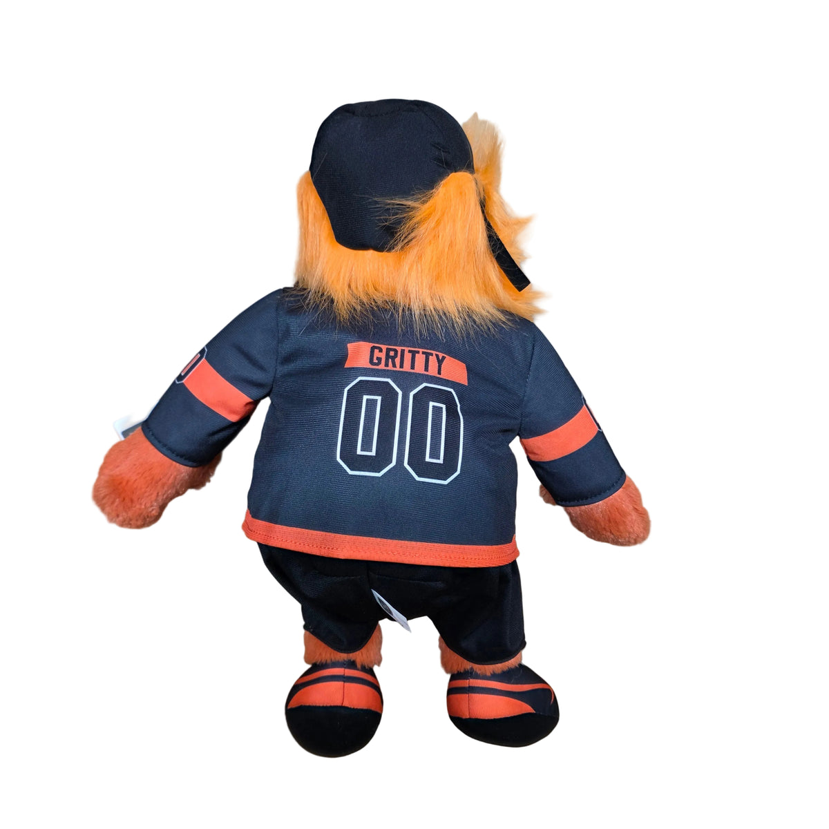 Gritty Philadelphia Flyers NHL Stuffed Animal House 15" Black Jersey Plush Mascot