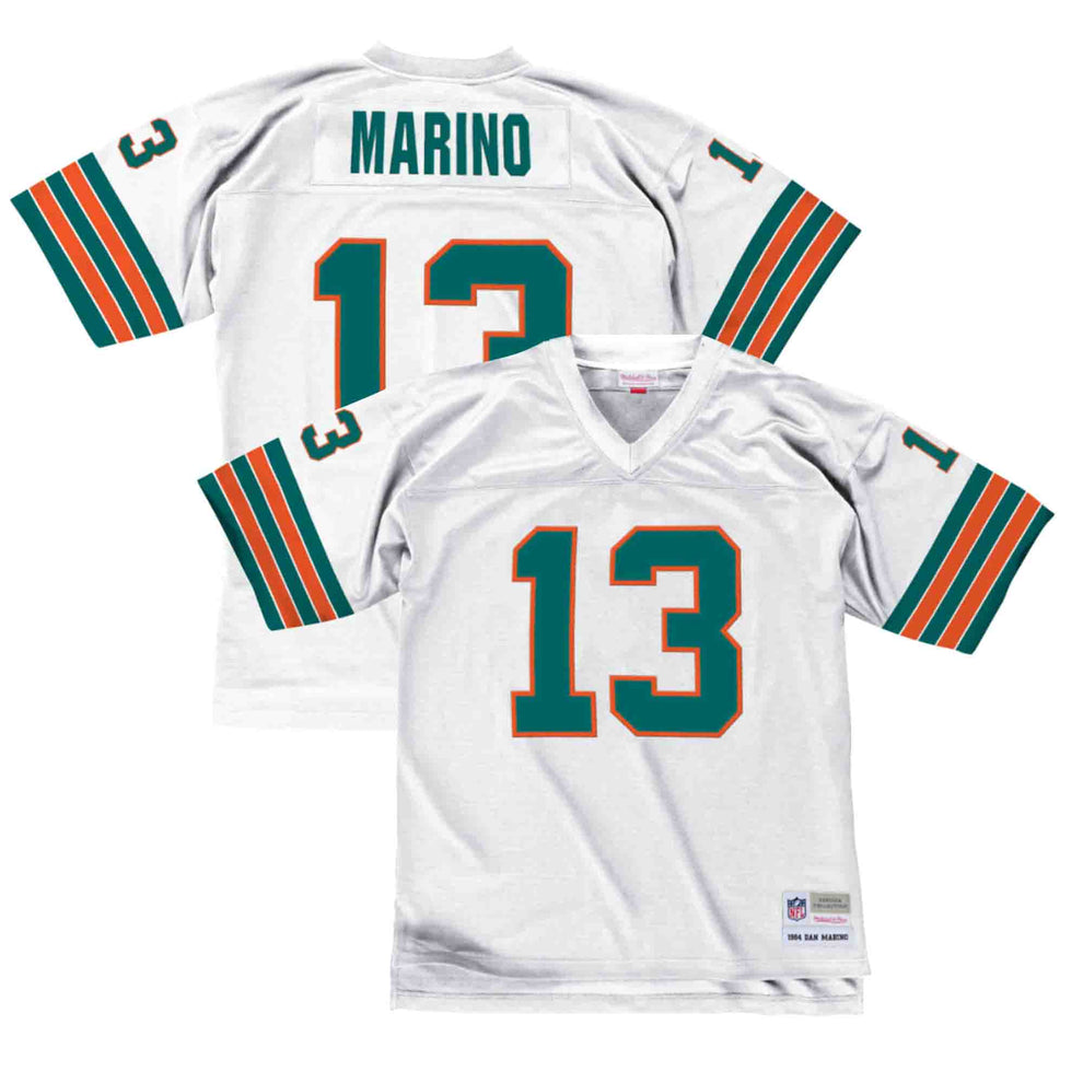Dan Marino Miami Dolphins NFL Mitchell & Ness Men's White 1984 Legacy Replica Jersey