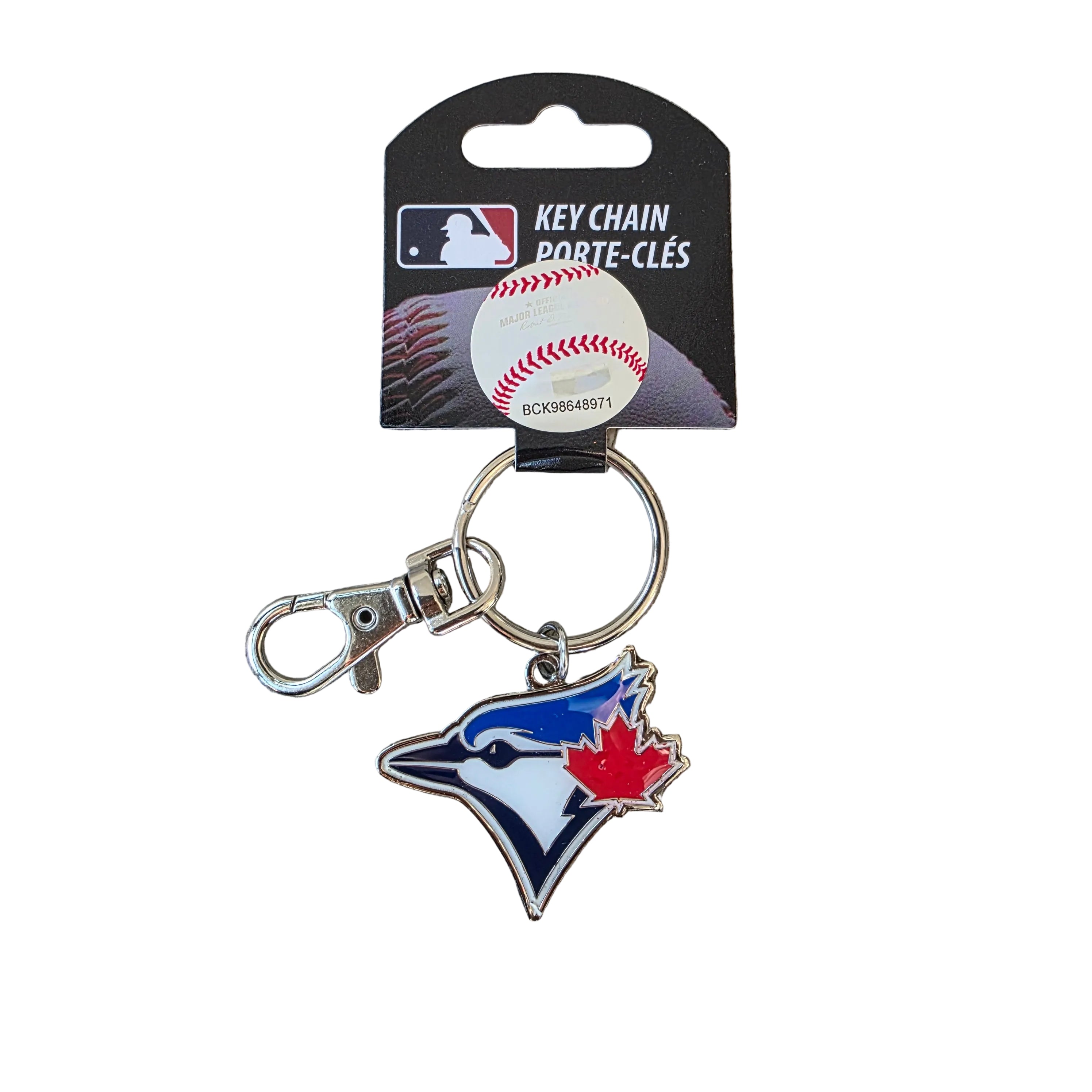 Porte-clés logo de l'équipe des Blue Jays de Toronto (MLB TSV)