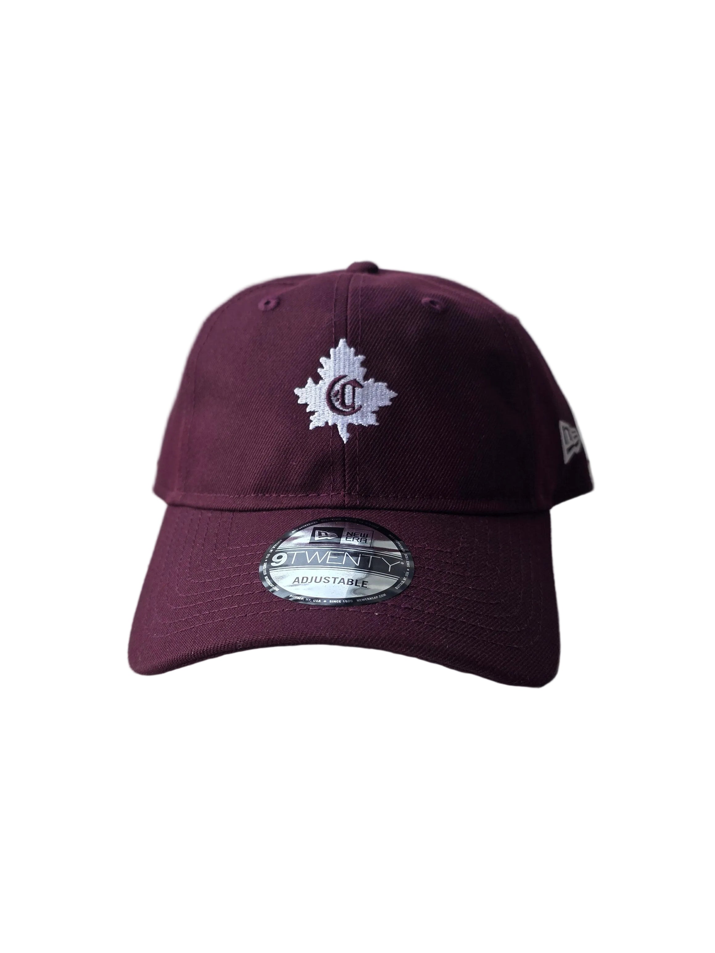 Montreal Canadiens NHL New Era Men's Maroon 9Twenty Core Classic 1910 Logo Adjustable Hat