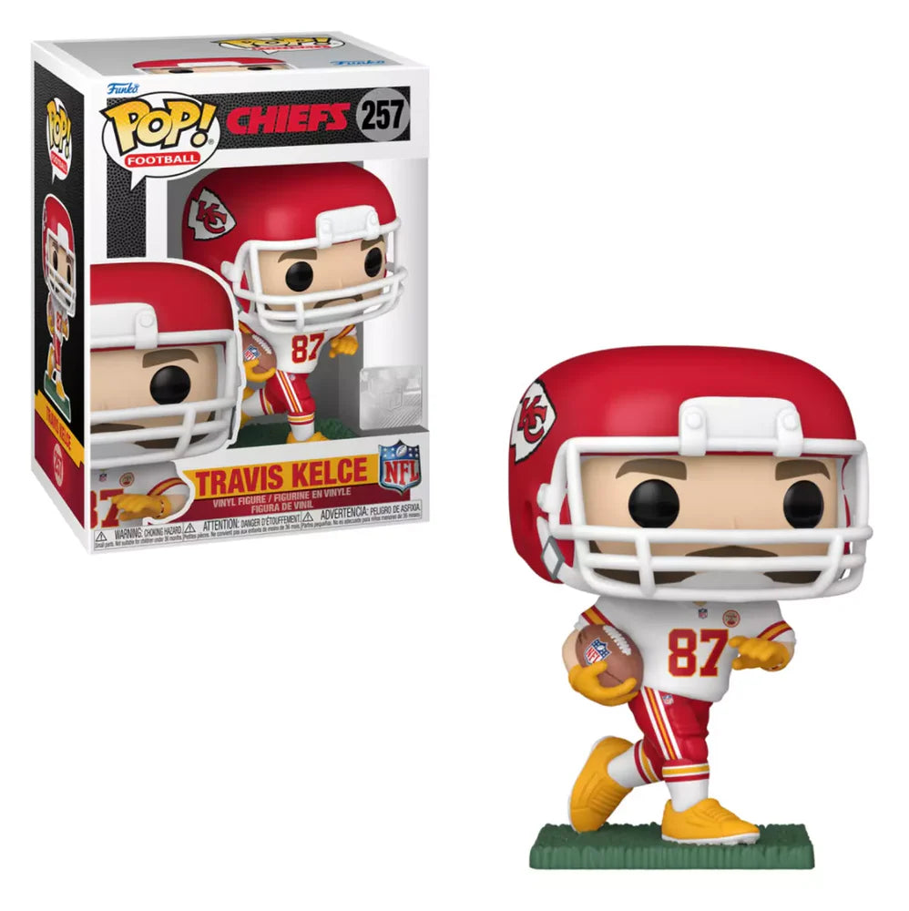 Travis Kelce Kansas City Chiefs NFL Funko Home Uniform POP Player Vinyl Figure #257