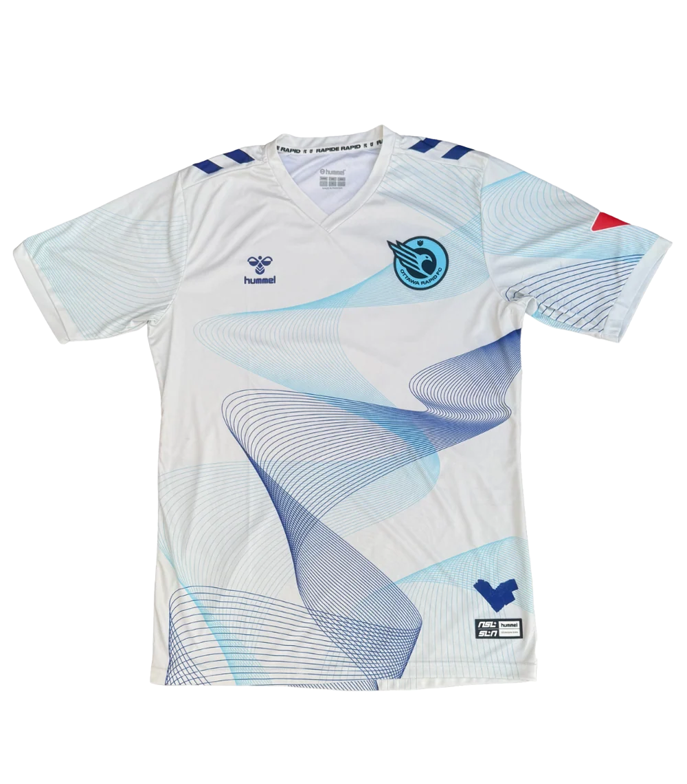 Ottawa Rapid NSL Hummel Unisex White 2026 Away Replica Jersey