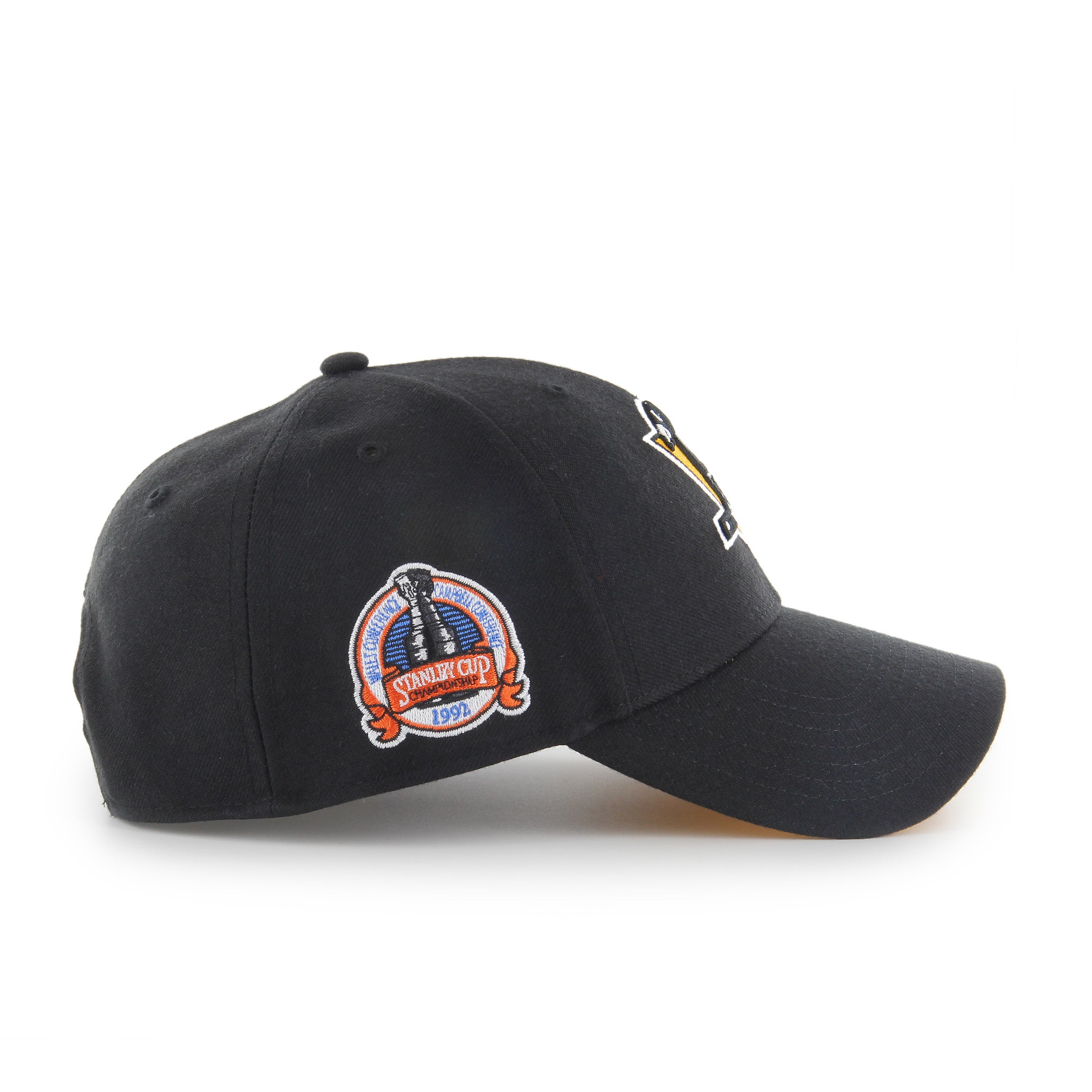 Pittsburgh Penguins NHL 47 Brand Hommes Noir 1992 Championnat de la Coupe Stanley MVP Sure Shot Snapback