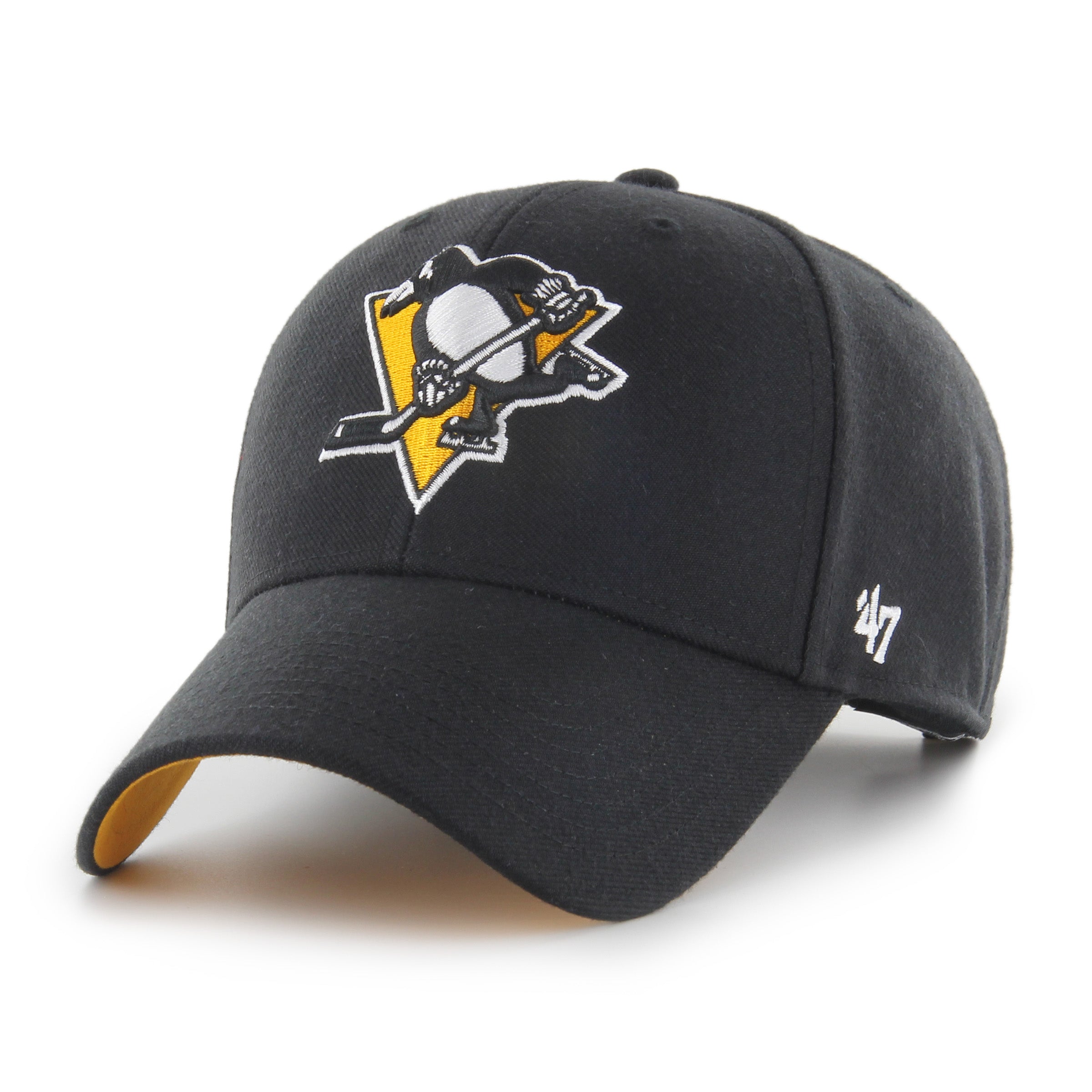 Pittsburgh Penguins NHL 47 Brand Hommes Noir 1992 Championnat de la Coupe Stanley MVP Sure Shot Snapback