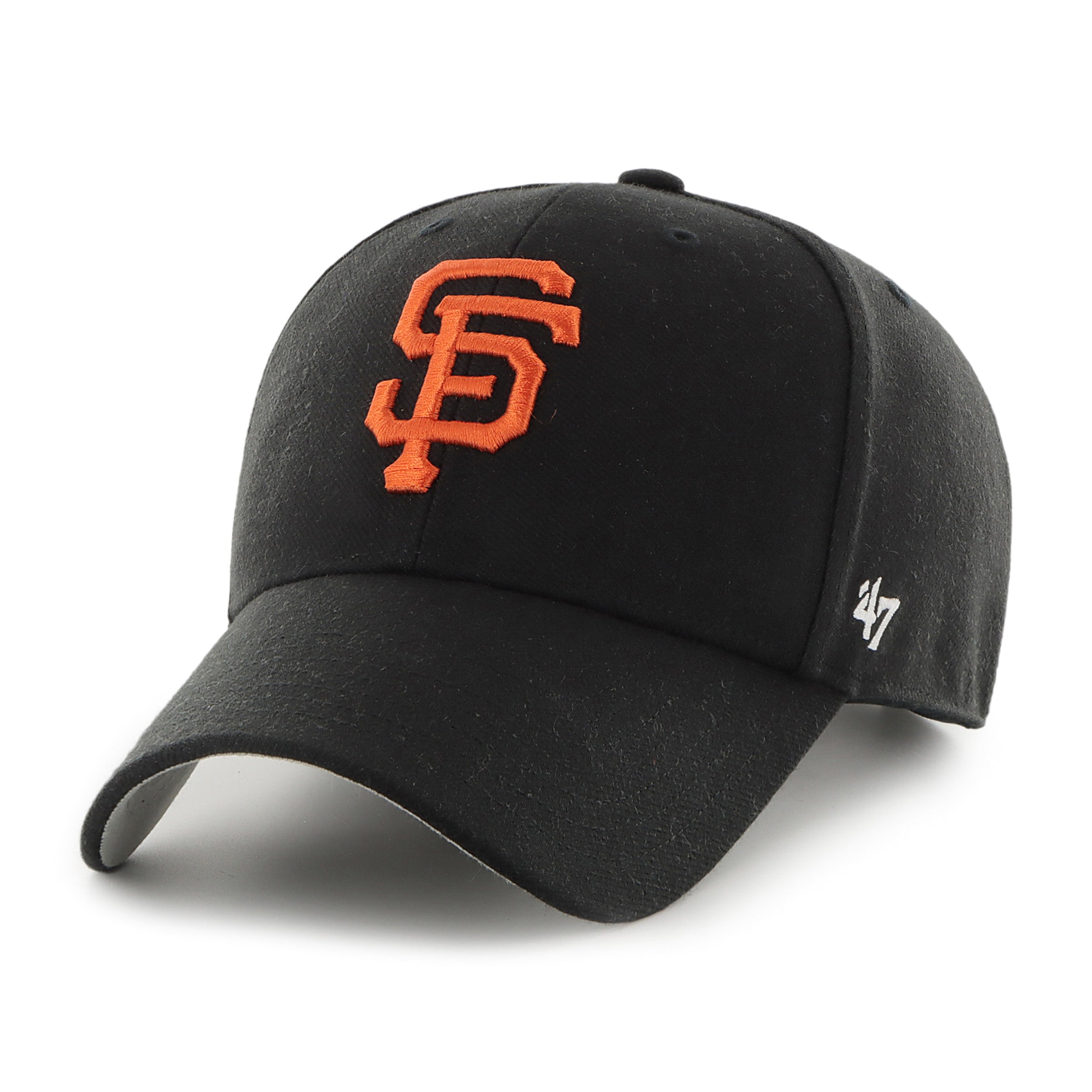 San Francisco Giants MLB 47 Brand Casquette noire pour homme 2010 World Series MVP Sure Shot Snapback