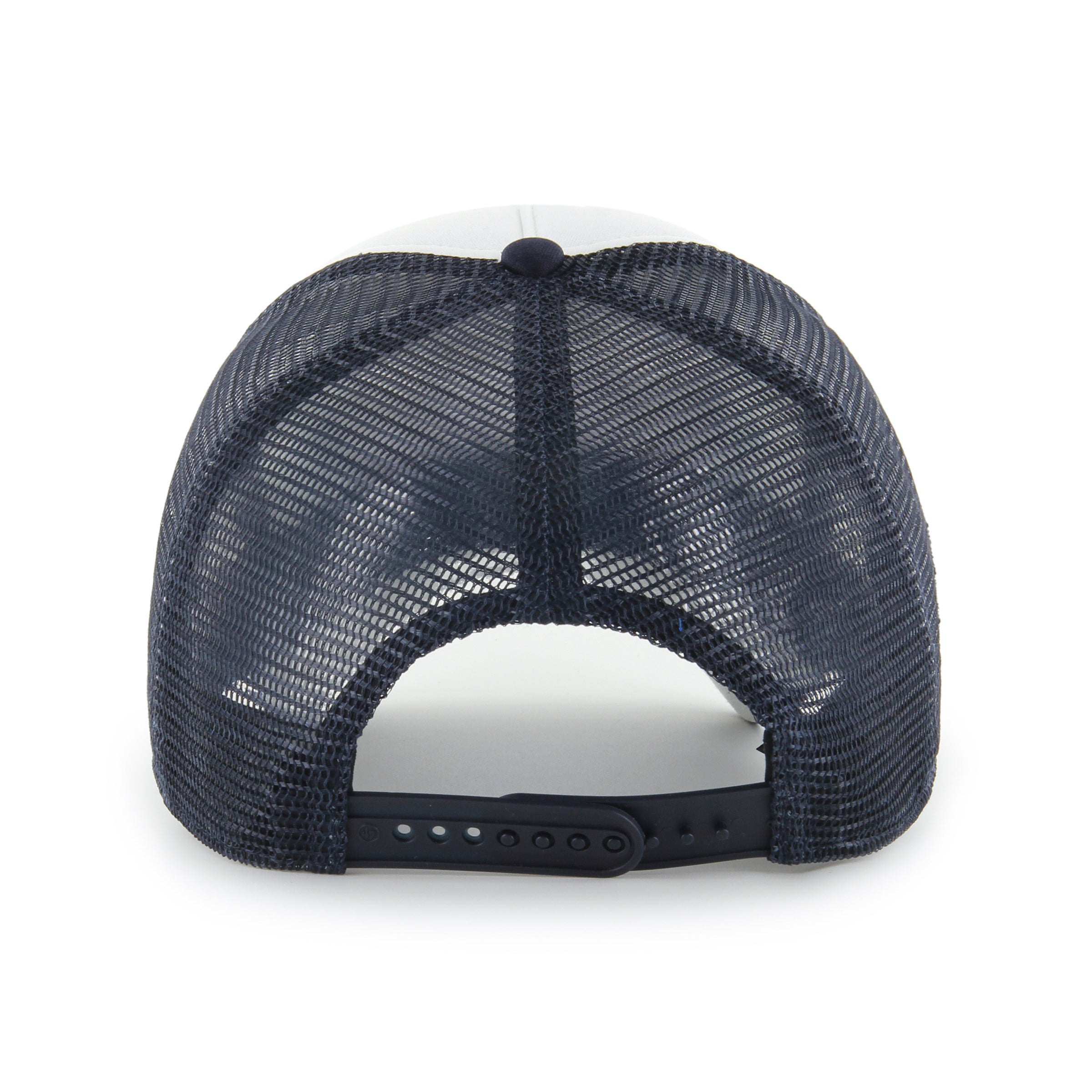 New York Yankees MLB 47 Brand Men's Navy 1996 World Series Offside Foam Trucker Snapback