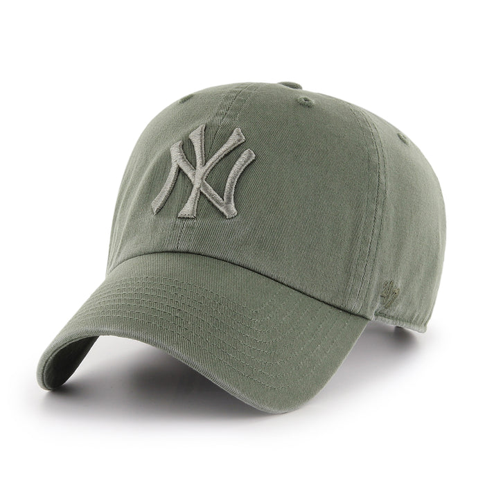 New York Yankees MLB 47 Brand Men's Moss Tonal Clean Up Adjustable Hat