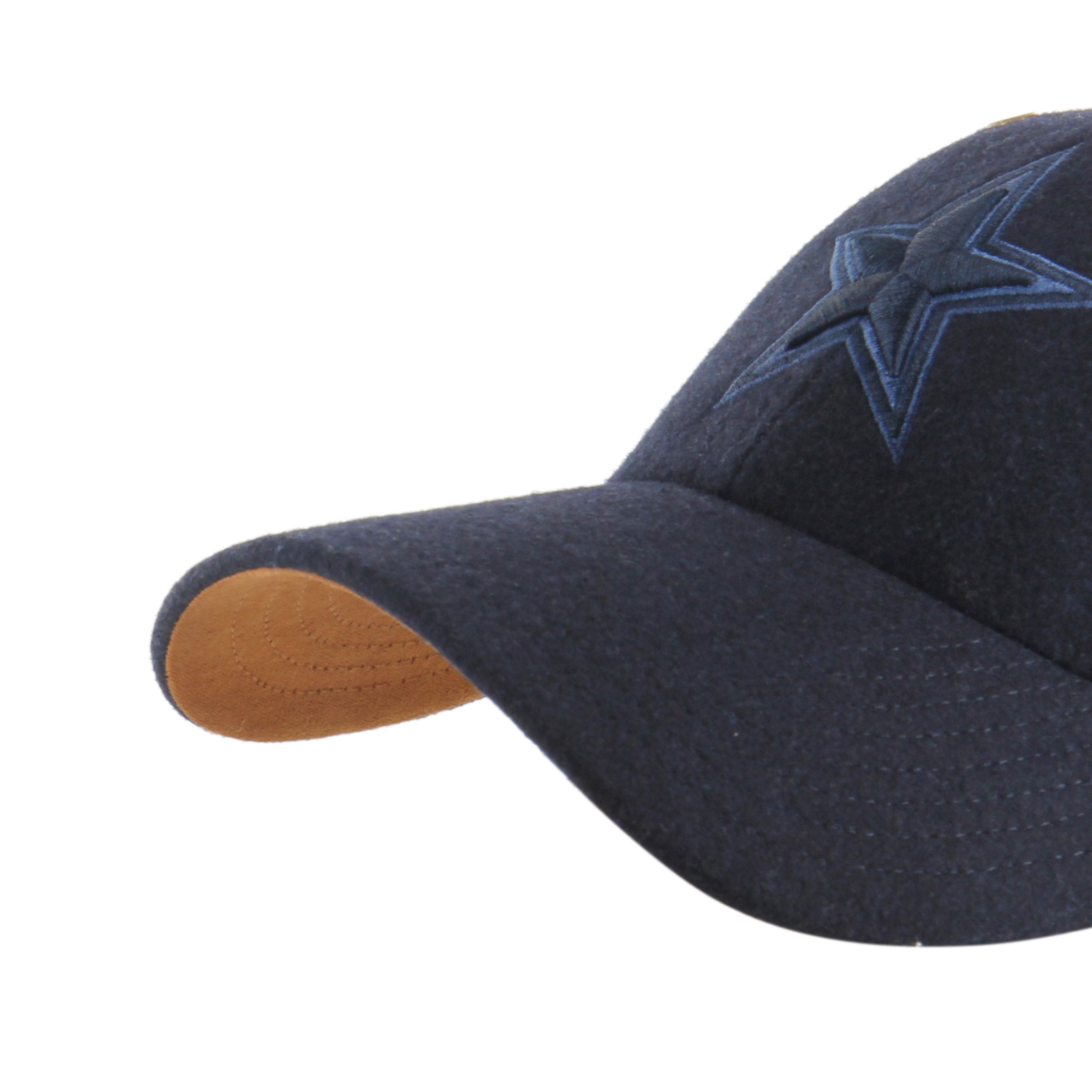 Casquette ajustable de nettoyage bleu ton sur ton pour homme Dallas Cowboys NFL 47 Brand Peacoat