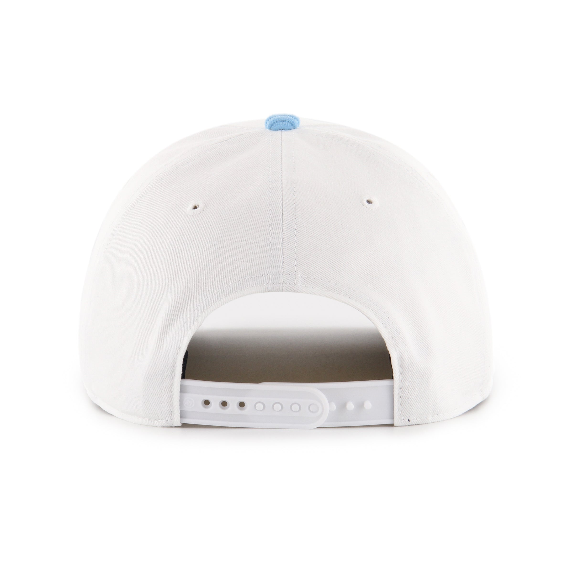 Casquette à visière ajustable avec logo 1977 en corde rustique blanche de la marque MLB 47 pour homme des Blue Jays de Toronto