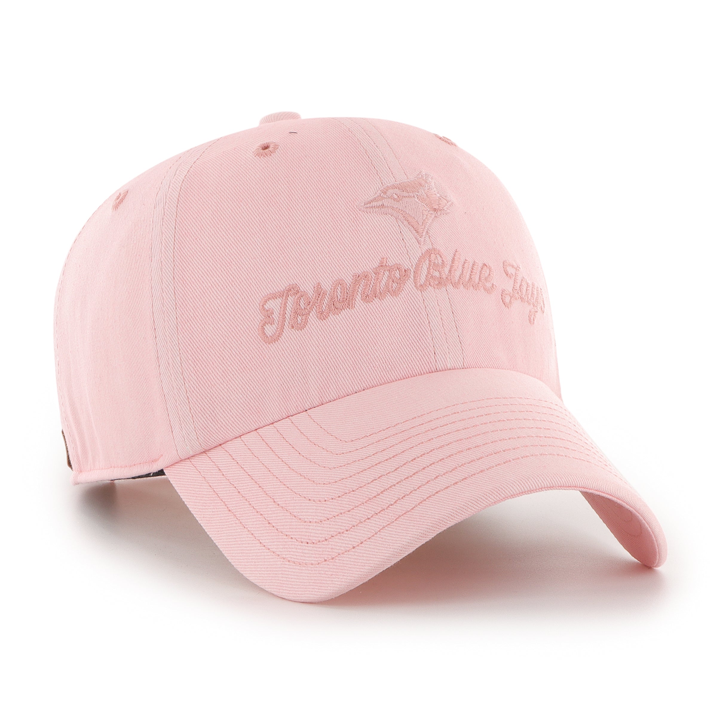 Casquette ajustable MLB 47 Brand pour femme des Toronto Blue Jays Pink Tango Haze Clean Up