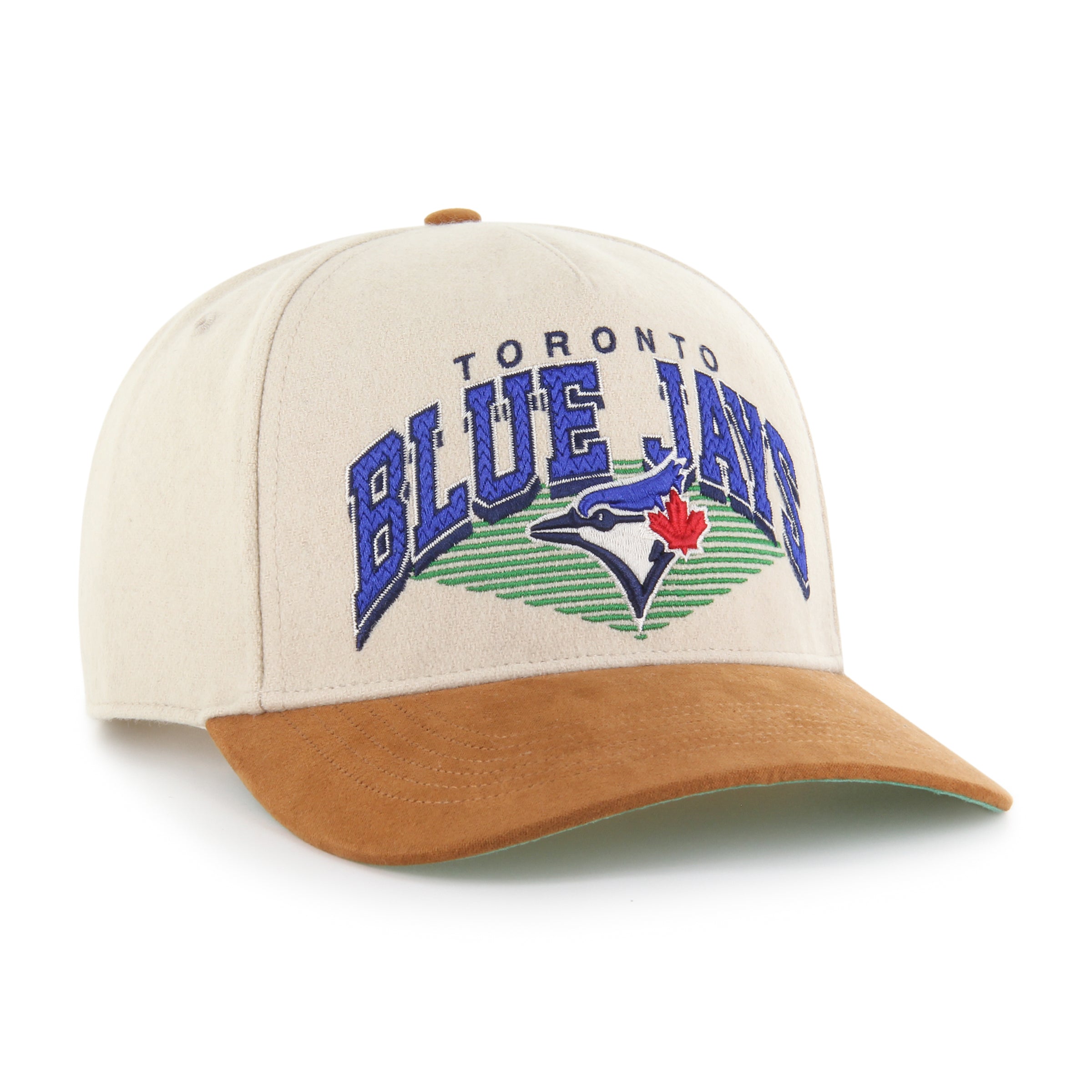 Toronto Blue Jays MLB 47 Brand Men's Pomona Wool Rope Hitch Snapback Hat