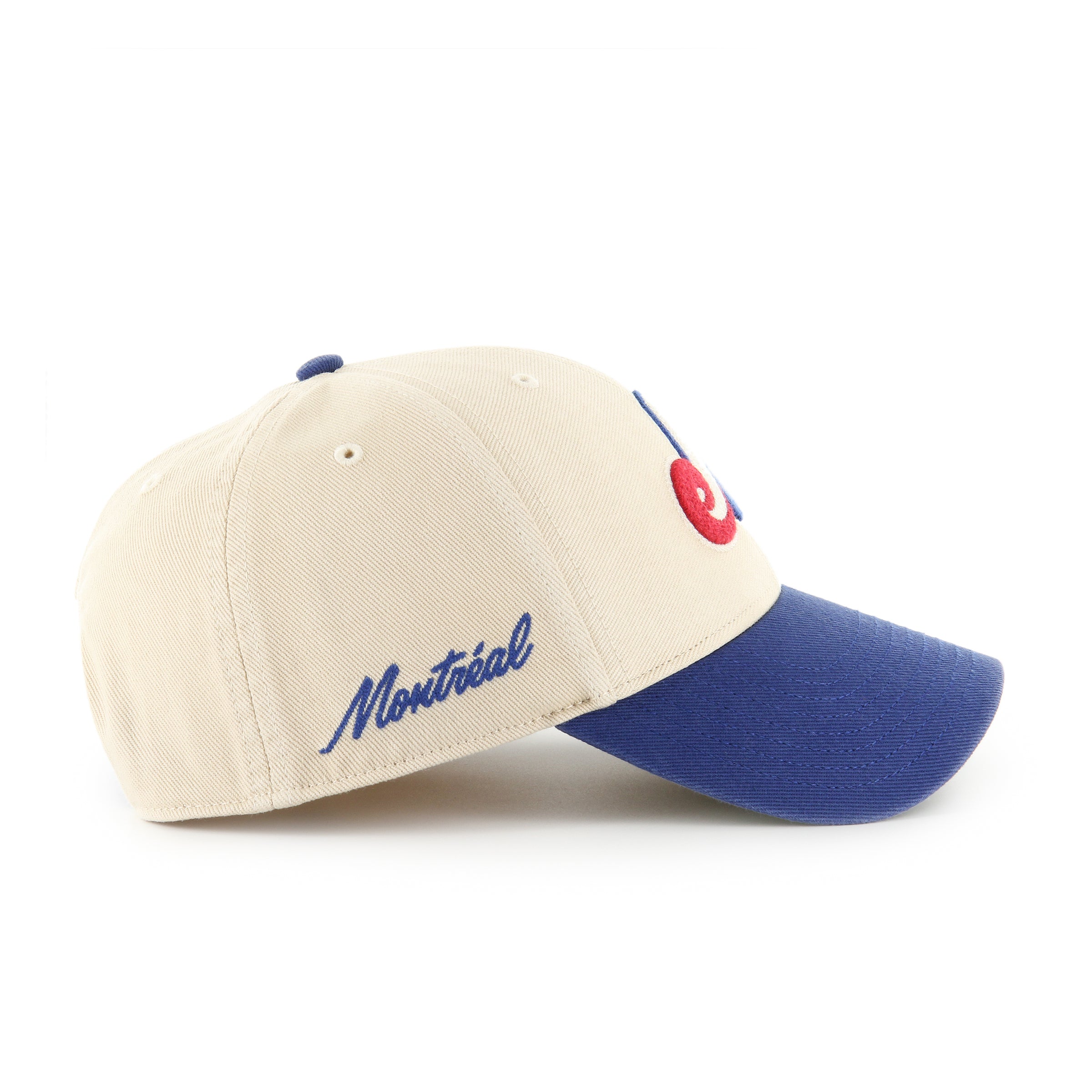 Montreal Expos MLB 47 Brand Men's Beige MVP Cooperstown Fairfield Snapback