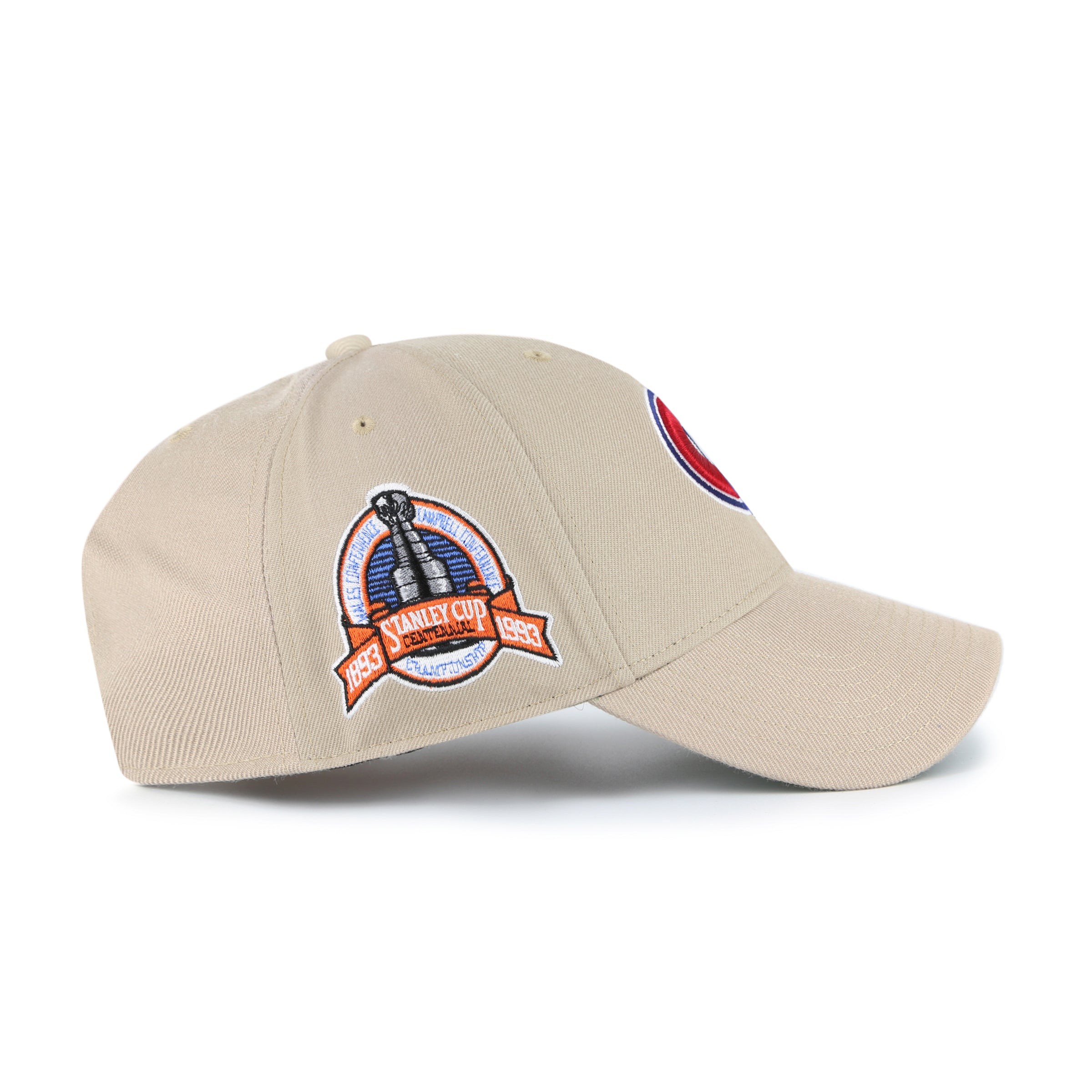 Montreal Canadiens NHL 47 Brand Men's Khaki MVP Sure Shot Snapback