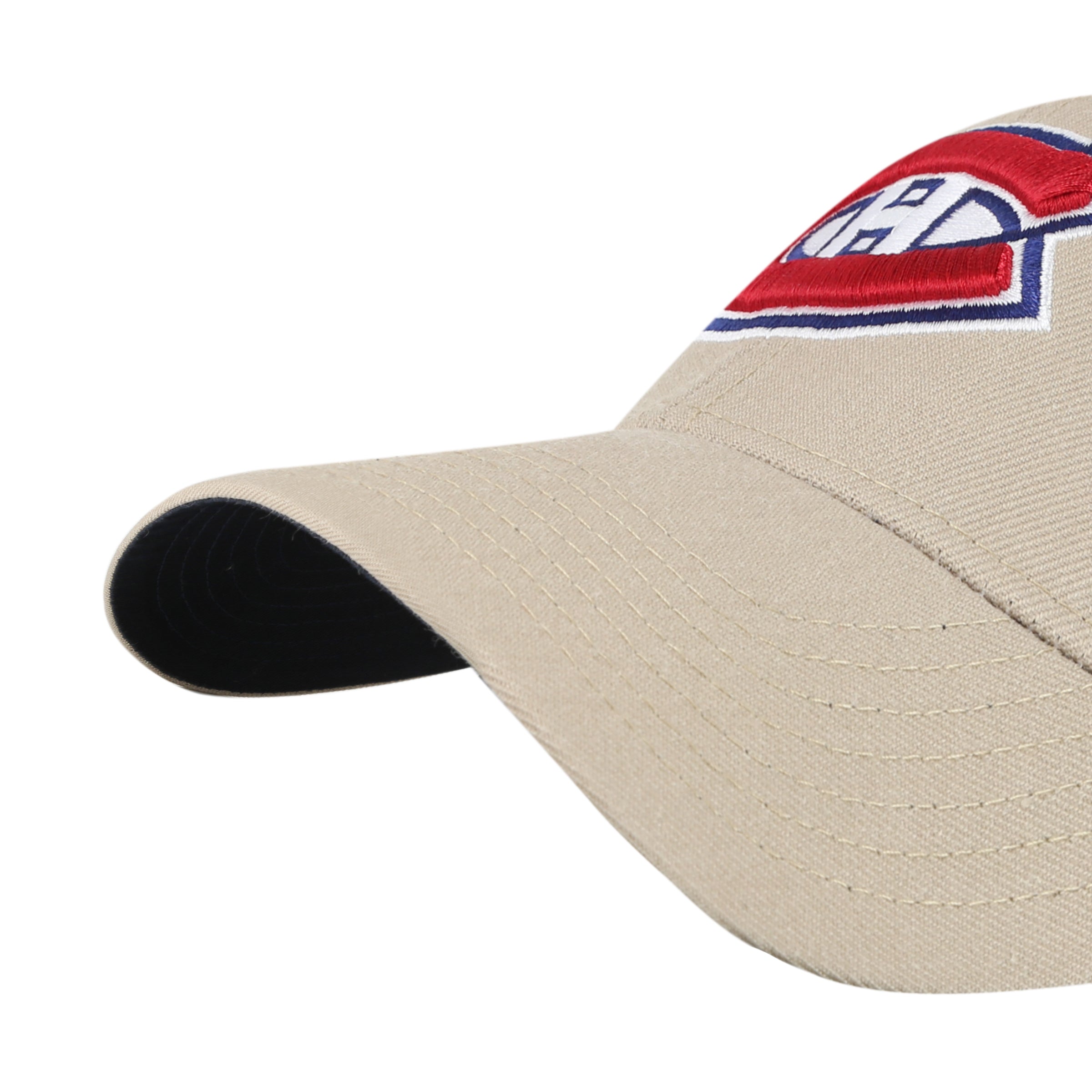 Montreal Canadiens NHL 47 Brand Men's Khaki MVP Sure Shot Snapback