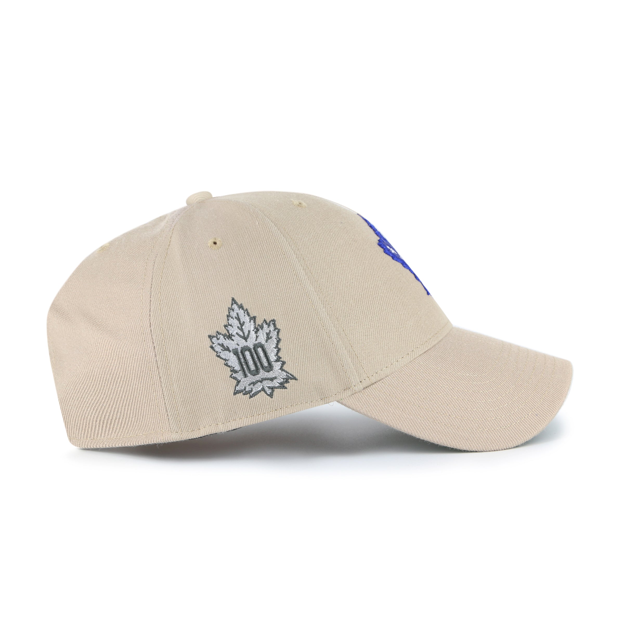 Toronto Maple Leafs NHL 47 Brand Men's Khaki MVP Sure Shot Snapback