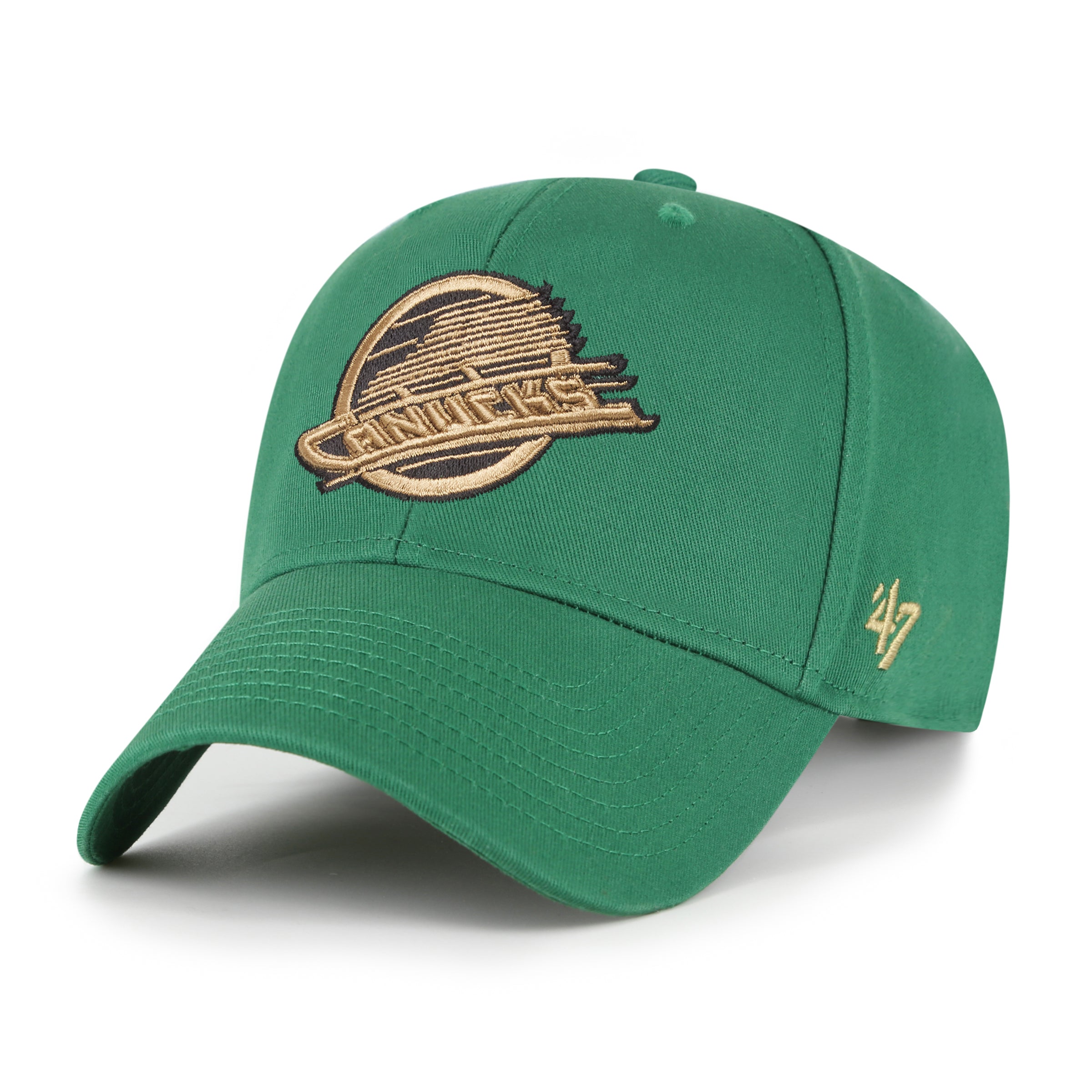 Vancouver Canucks NHL 47 Brand Men's Lucky Green Legend MVP Adjustable Hat