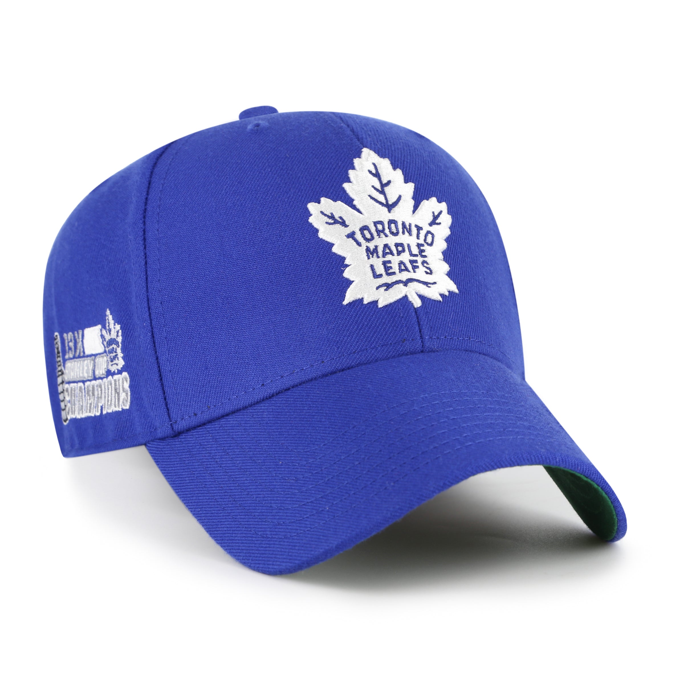 Casquette snapback Sure Shot pour homme de la LNH 47 Brand des Maple Leafs de Toronto, bleu royal, championnat de la Coupe Stanley
