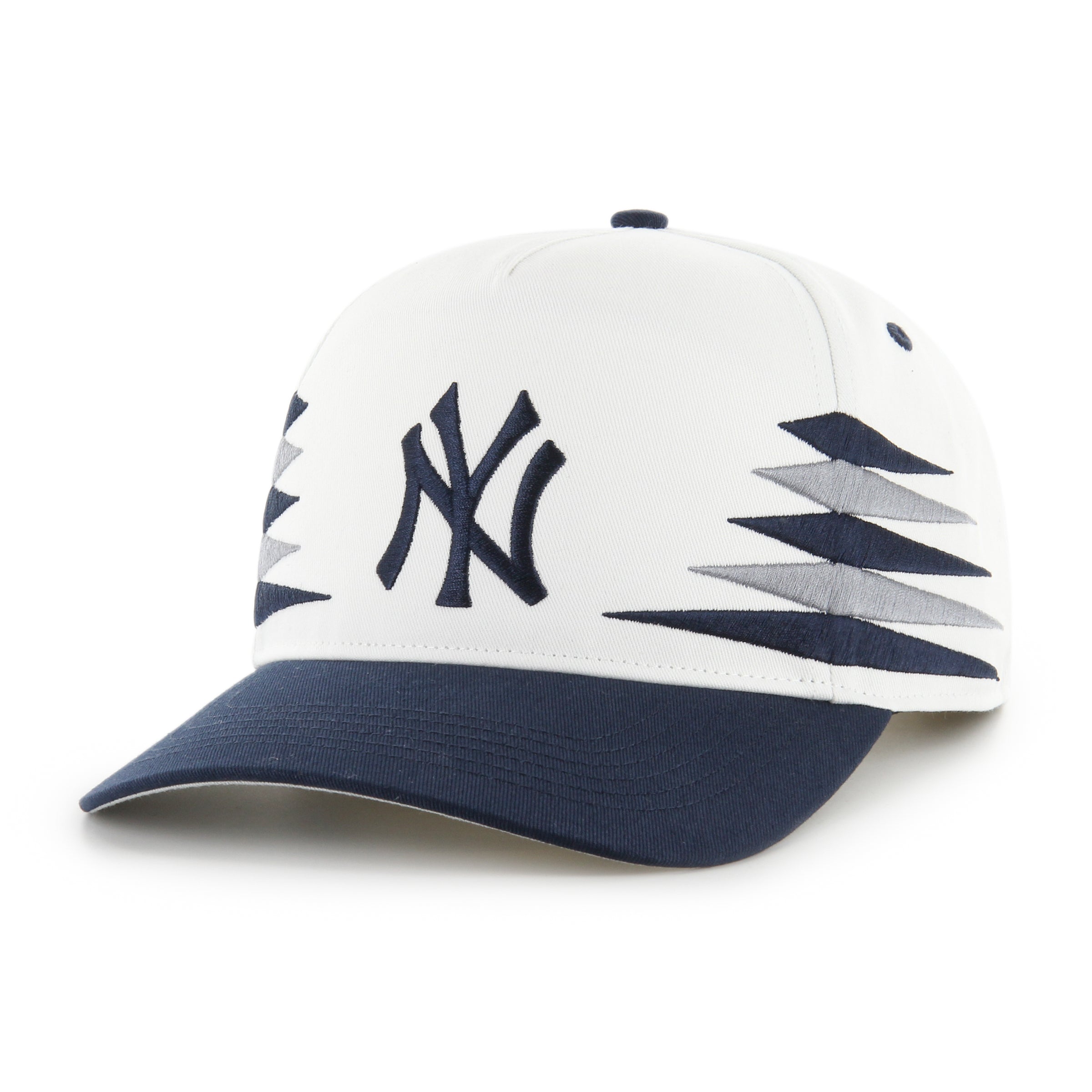 Casquette snapback blanche Diamond Hitch des Yankees de New York MLB 47 Brand pour homme