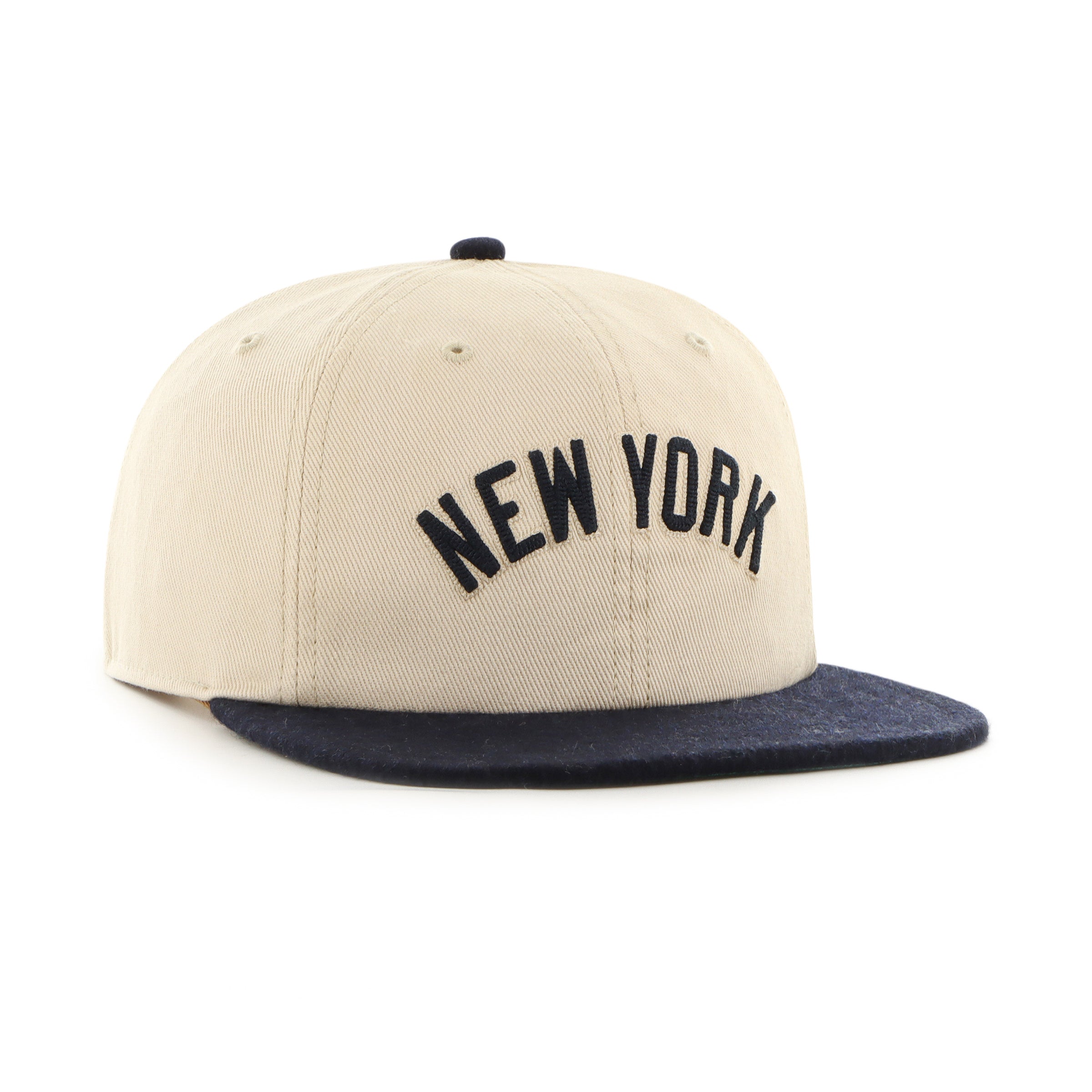 Casquette snapback beige Captain RL Fieldstone des Yankees de New York MLB 47 Brand pour homme