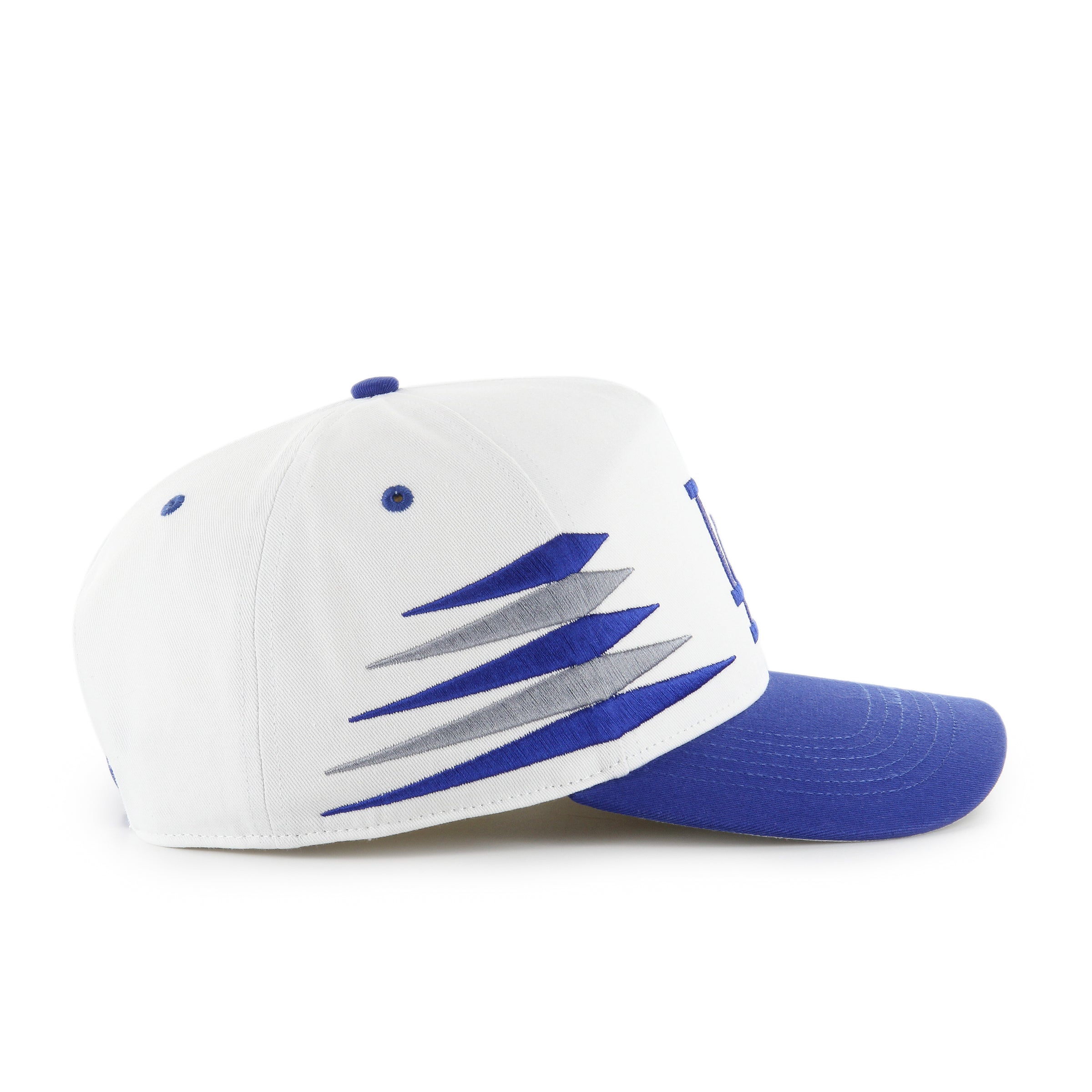 Casquette snapback blanche Diamond Hitch des Dodgers de Los Angeles MLB 47 pour homme