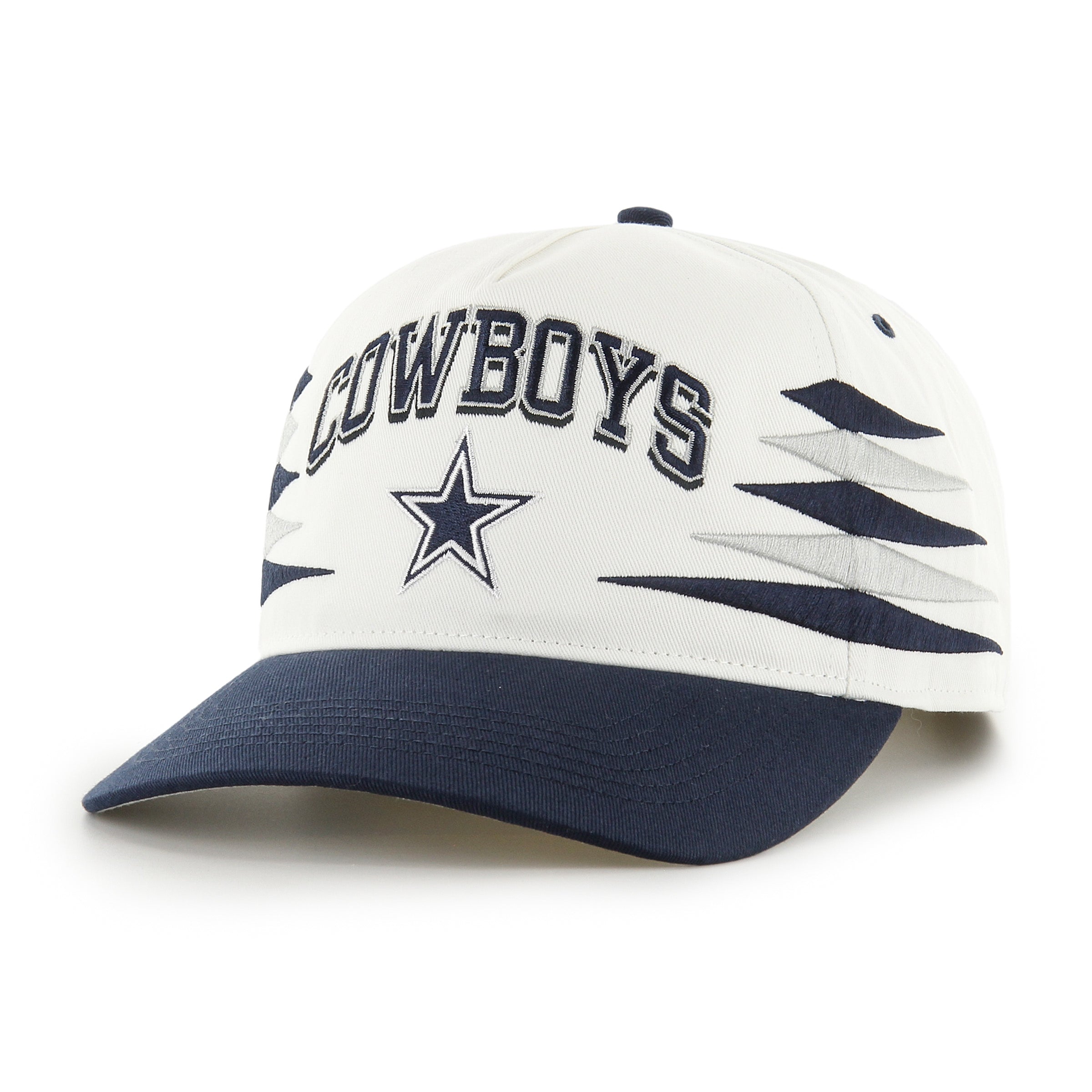 Dallas Cowboys NFL 47 Brand Men's White Diamond Hitch Snapback Hat