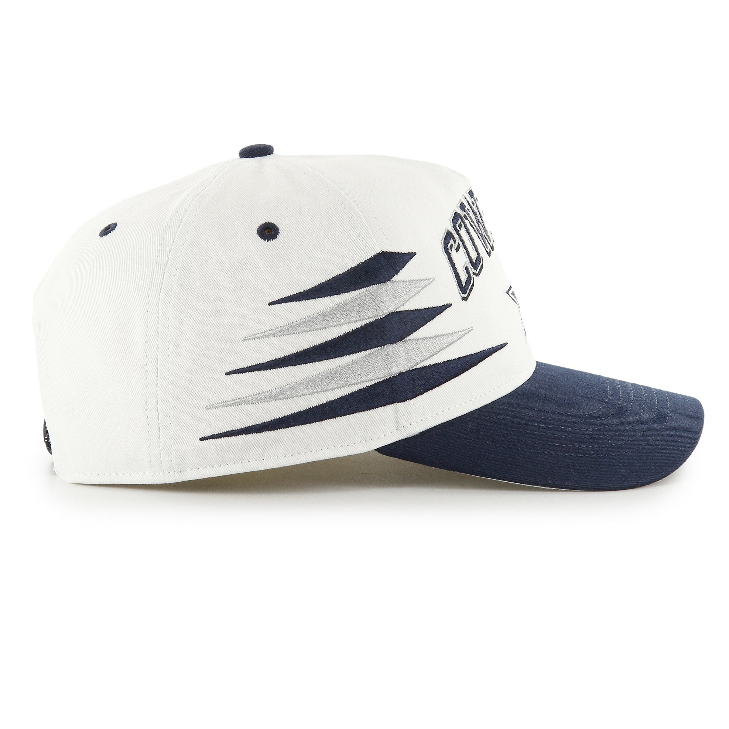Dallas Cowboys NFL 47 Brand Men's White Diamond Hitch Snapback Hat
