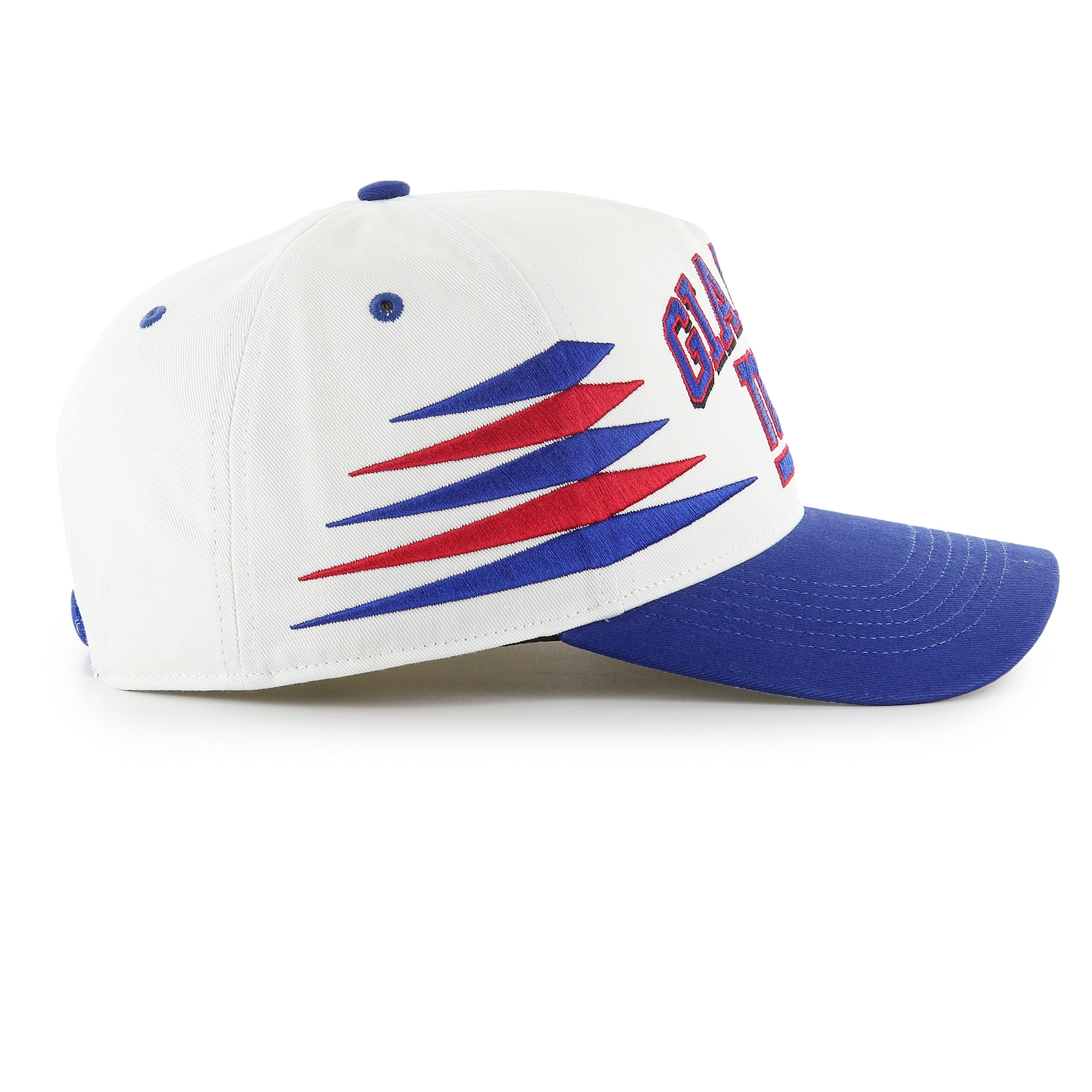 New York Giants NFL 47 Brand Men's White Diamond Hitch Snapback Hat