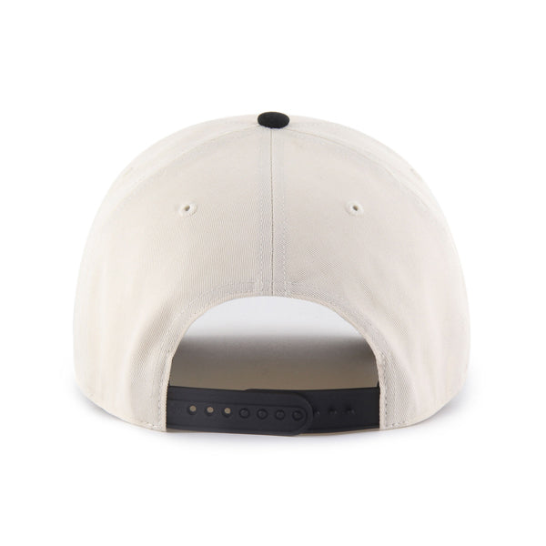 Detroit Red Wings NHL 47 Brand Men's Beige Black Tabloid Hitch RF Snapback