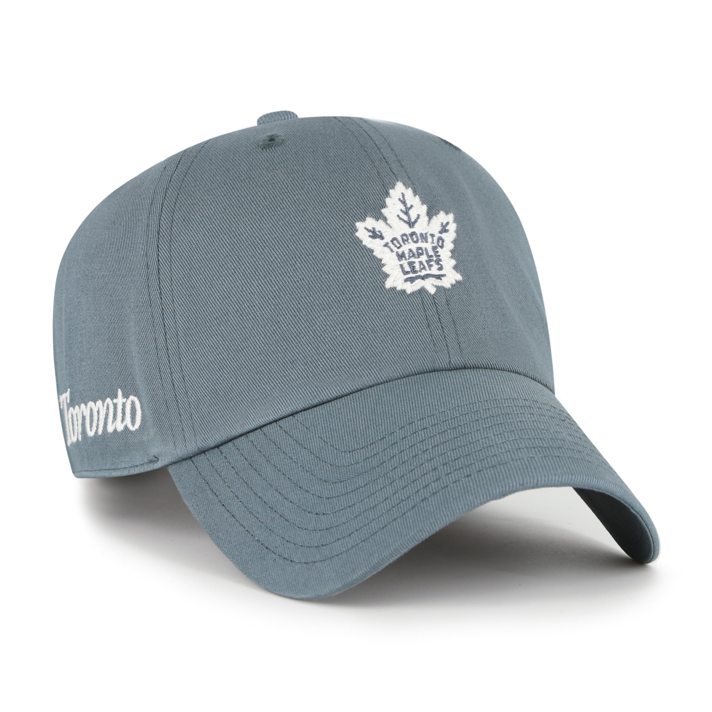 Casquette ajustable grise Foundation Clean Up des Maple Leafs de Toronto de la LNH pour homme