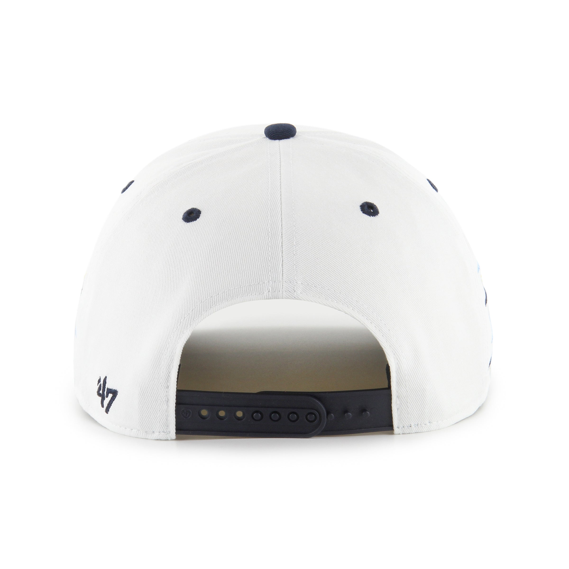 Casquette snapback blanche Diamond Hitch pour homme des Tarheels de Caroline du Nord (NCAA 47 Brand)