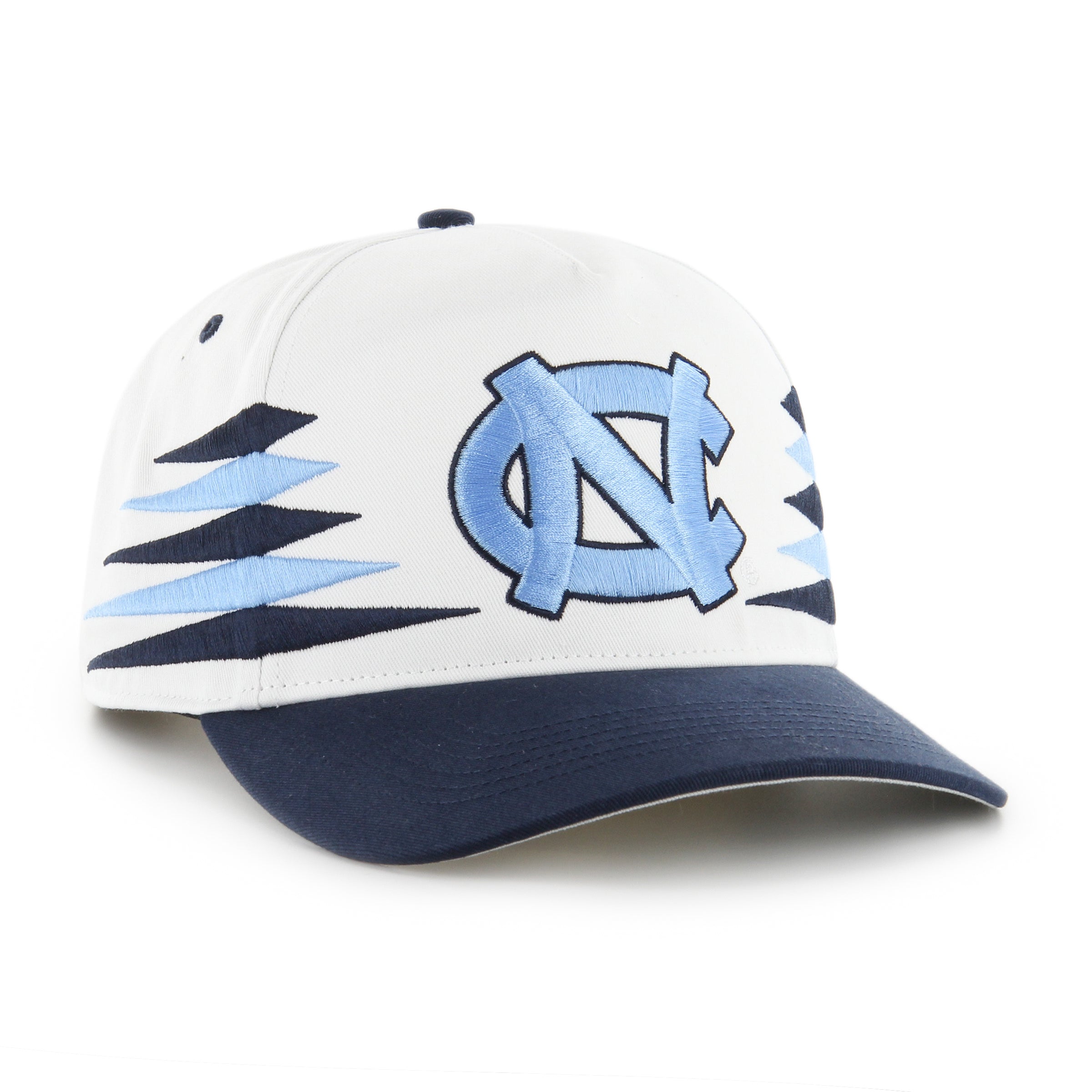 Casquette snapback blanche Diamond Hitch pour homme des Tarheels de Caroline du Nord (NCAA 47 Brand)