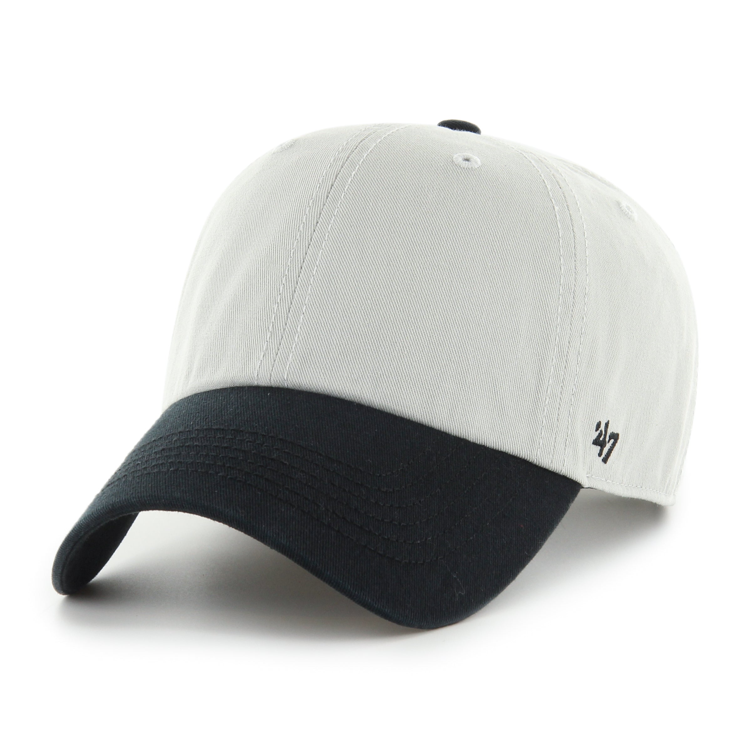 Casquette ajustable bicolore noire/grise pour homme de la marque Blank 47