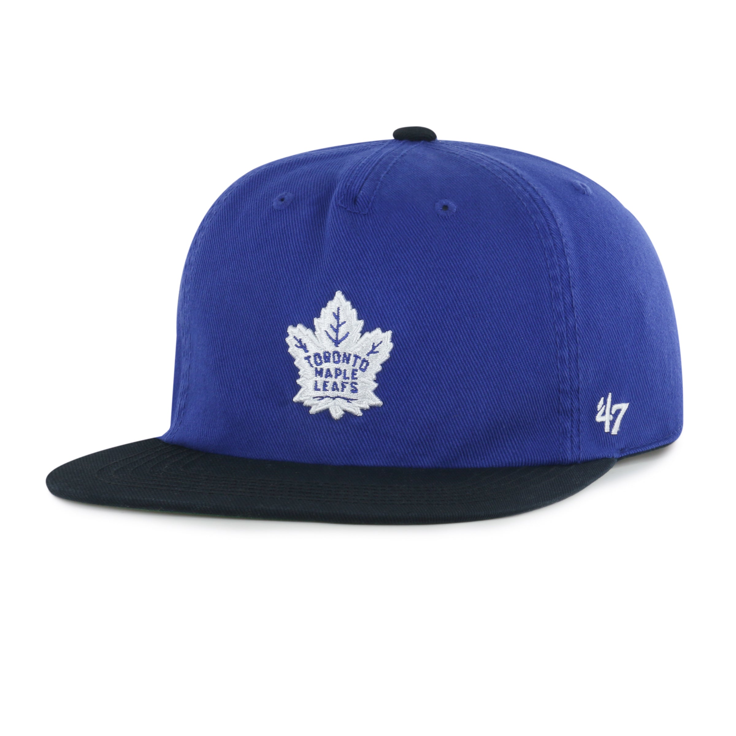 Toronto Maple Leafs NHL 47 Brand Men's Royal Burnside Captain Snapback