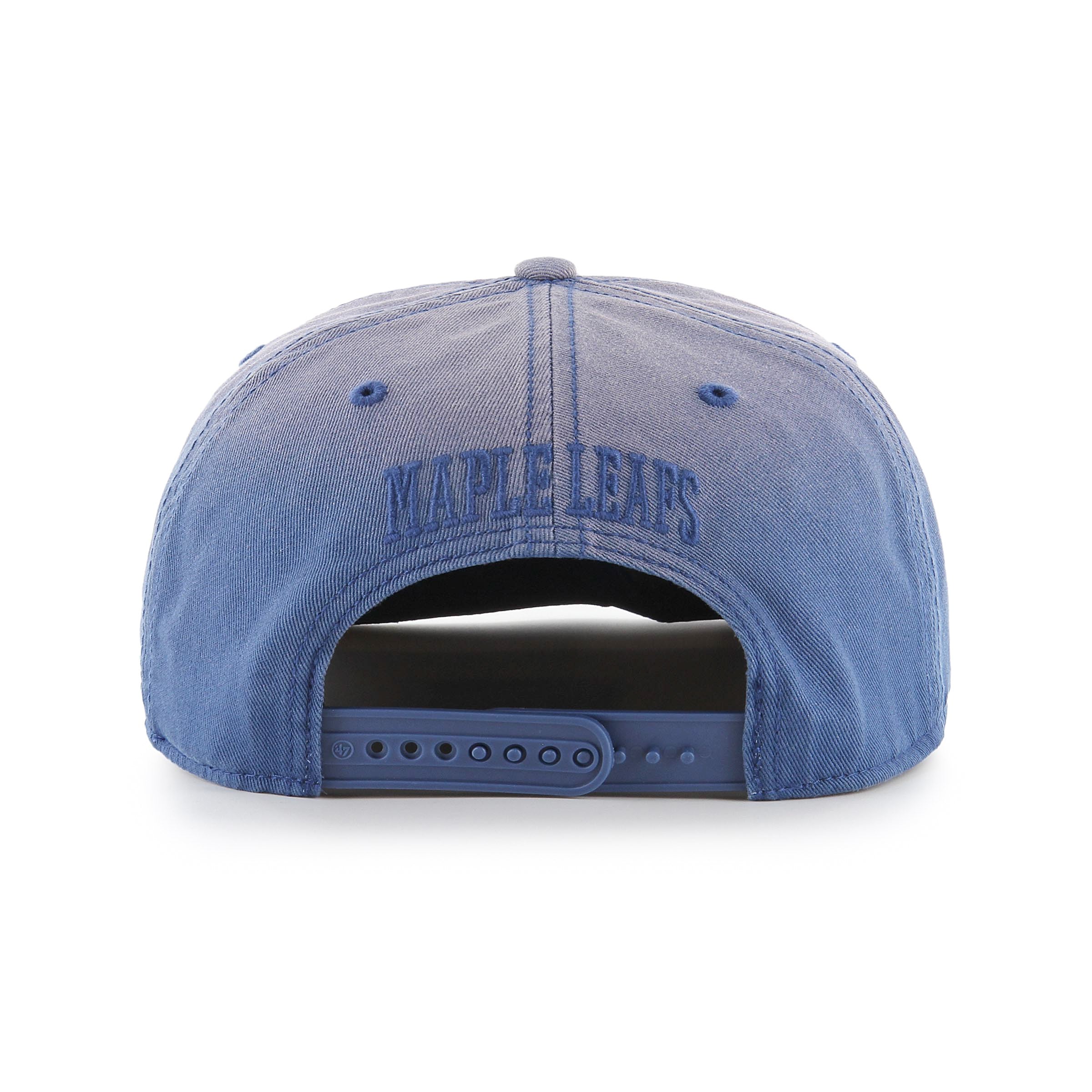 Casquette de capitaine à visière rabattable Royal Sebasco RL pour homme des Maple Leafs de Toronto de la LNH 47