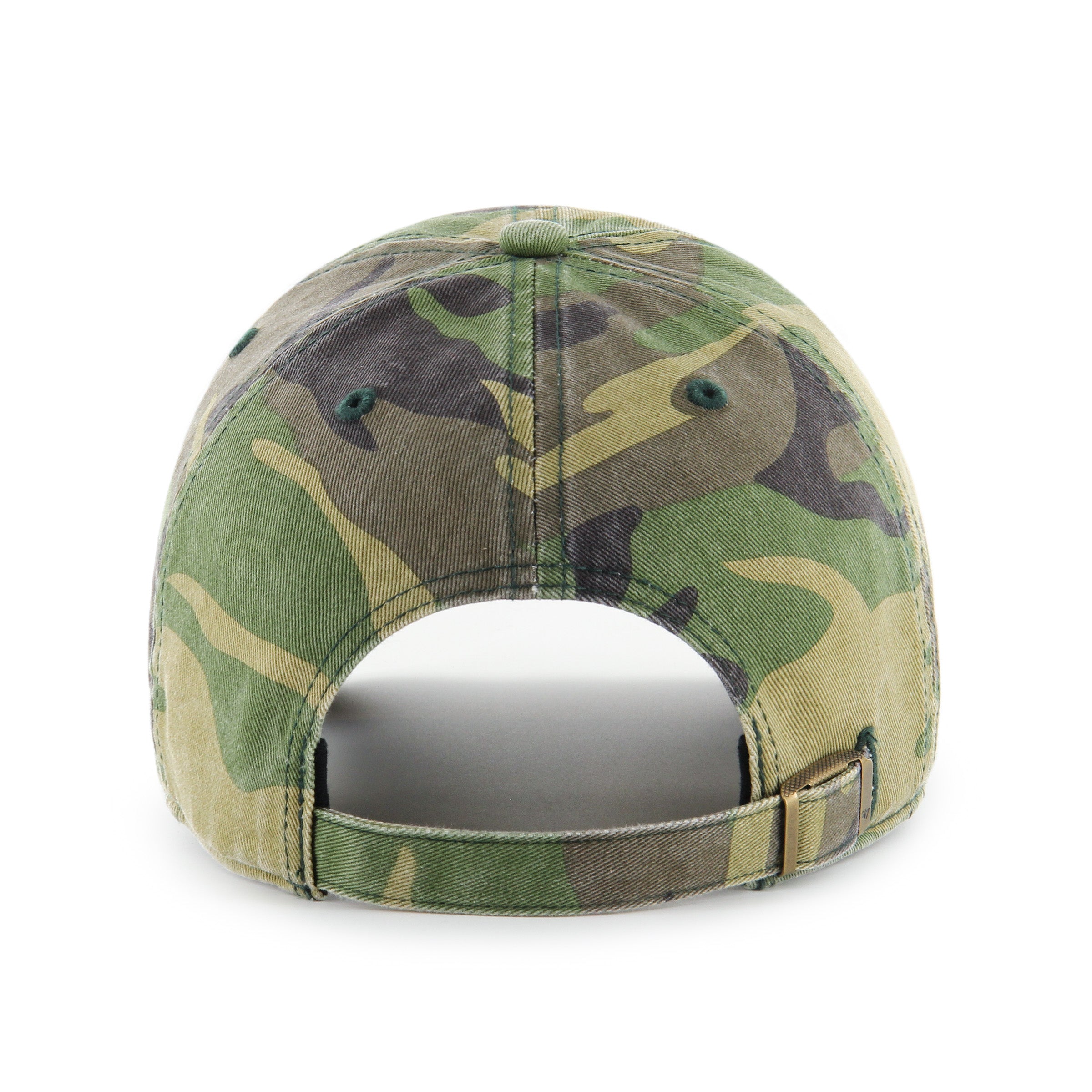 Vancouver Canucks NHL 47 Brand Men's Camo Clean up Adjustable Hat