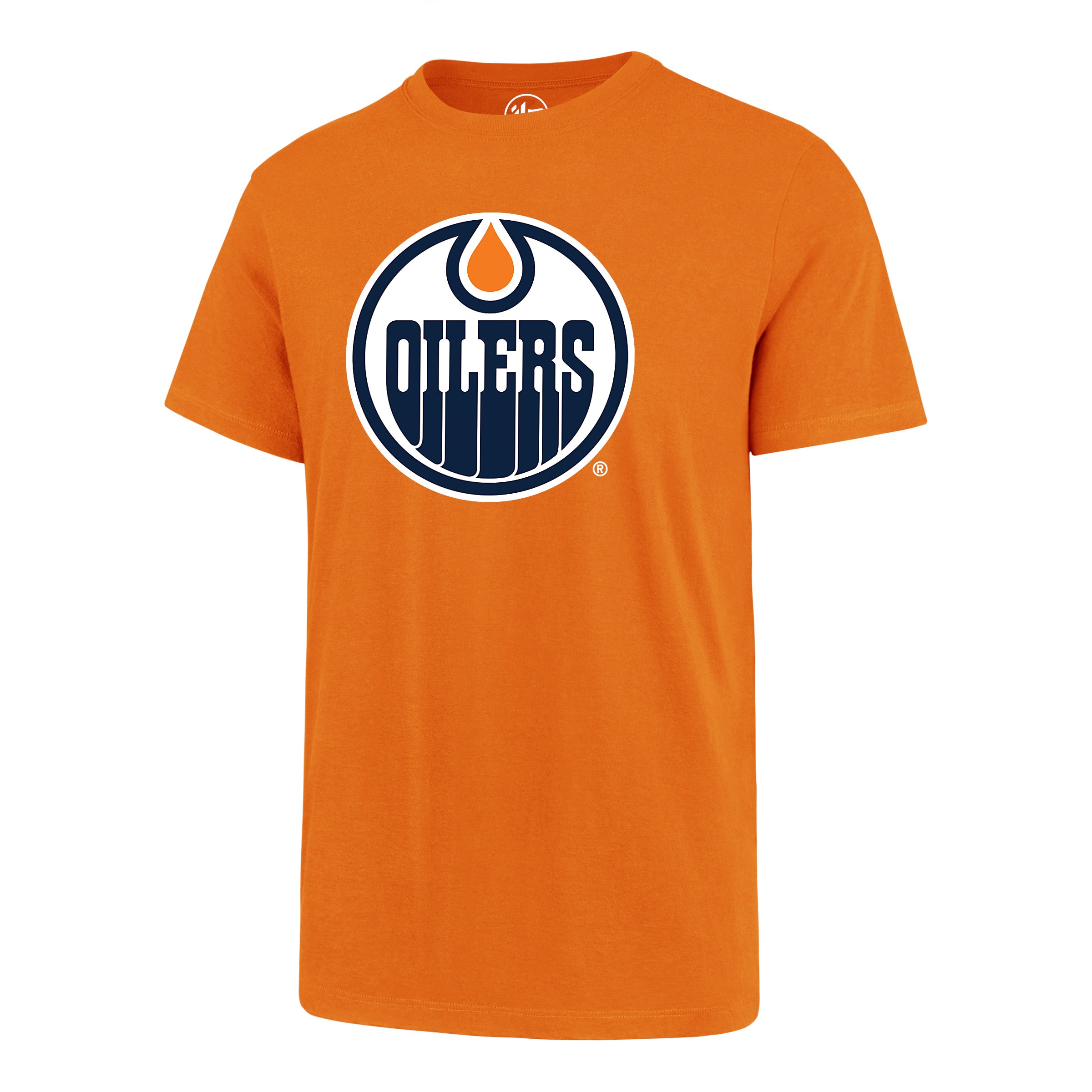 Edmonton Oilers NHL 47 Brand Men's Orange Imprint Fan T-Shirt
