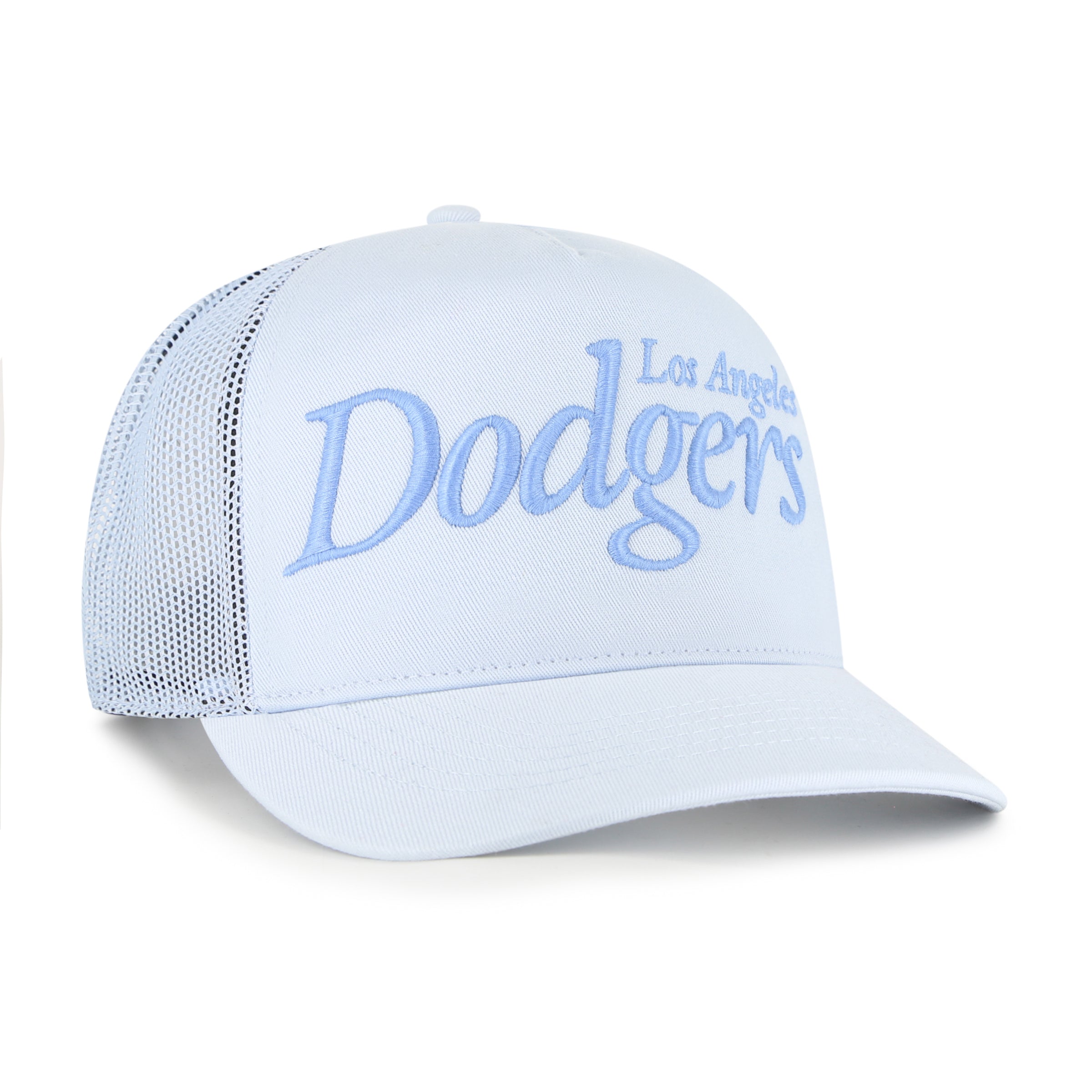 Los Angeles Dodgers MLB 47 Brand Men's Light Blue Foundation Script Hitch Snapback Hat