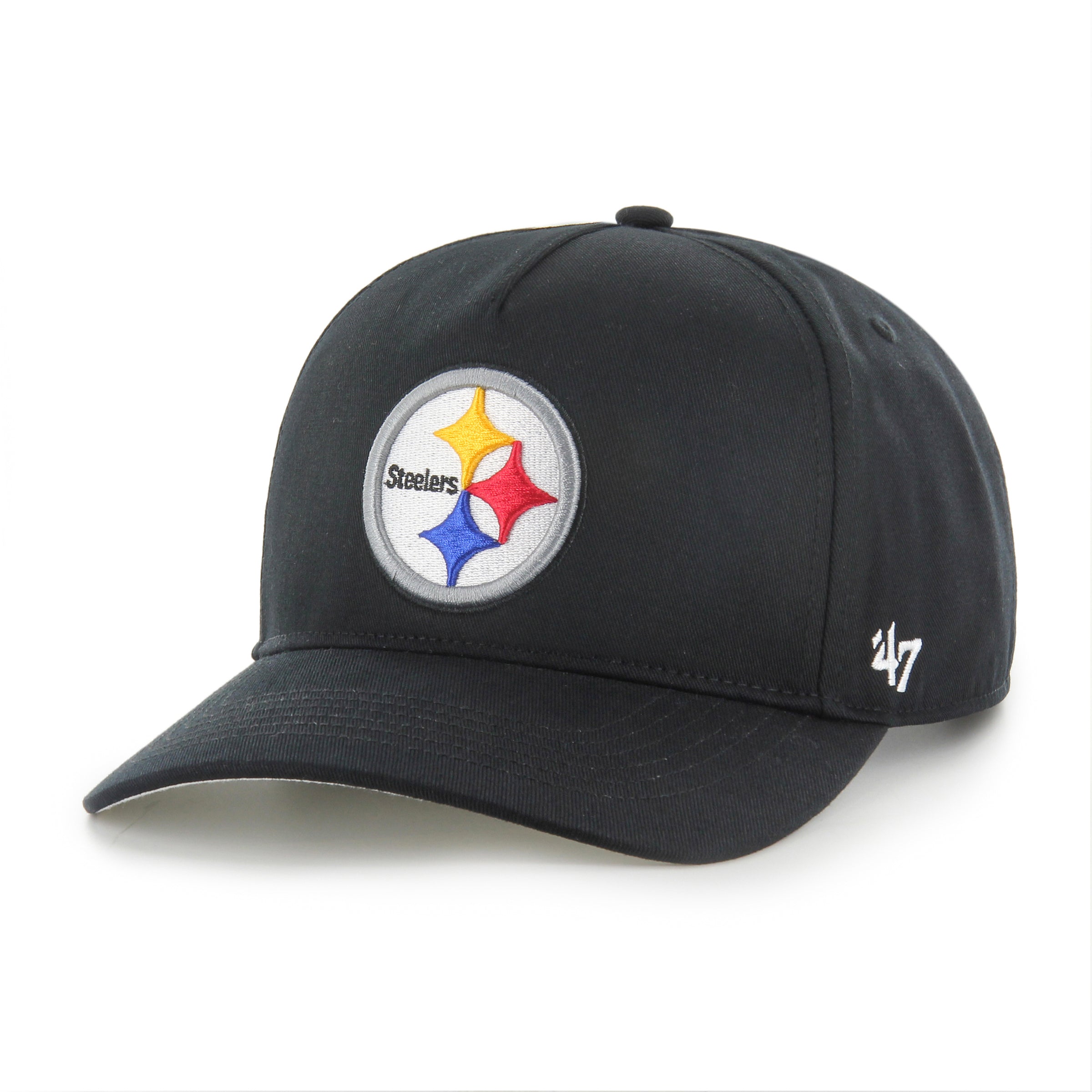 Casquette ajustable noire NFL 47 Brand des Pittsburgh Steelers pour homme