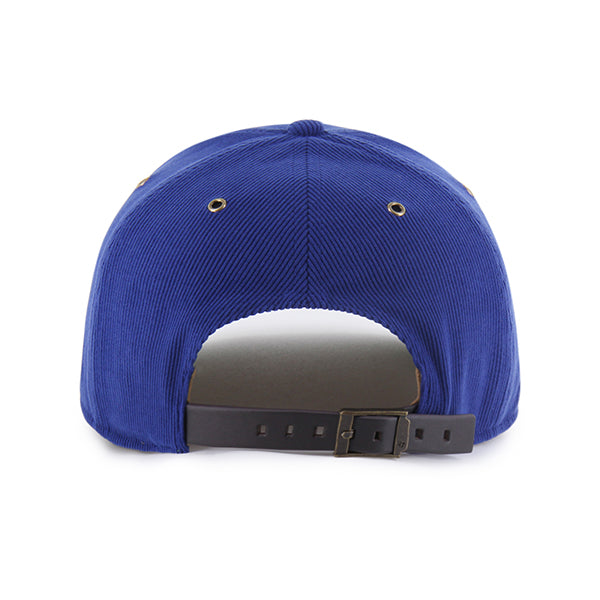 Buffalo Bills NFL 47 Brand Men's Royal Golden Age Corduroy Hitch Strapback