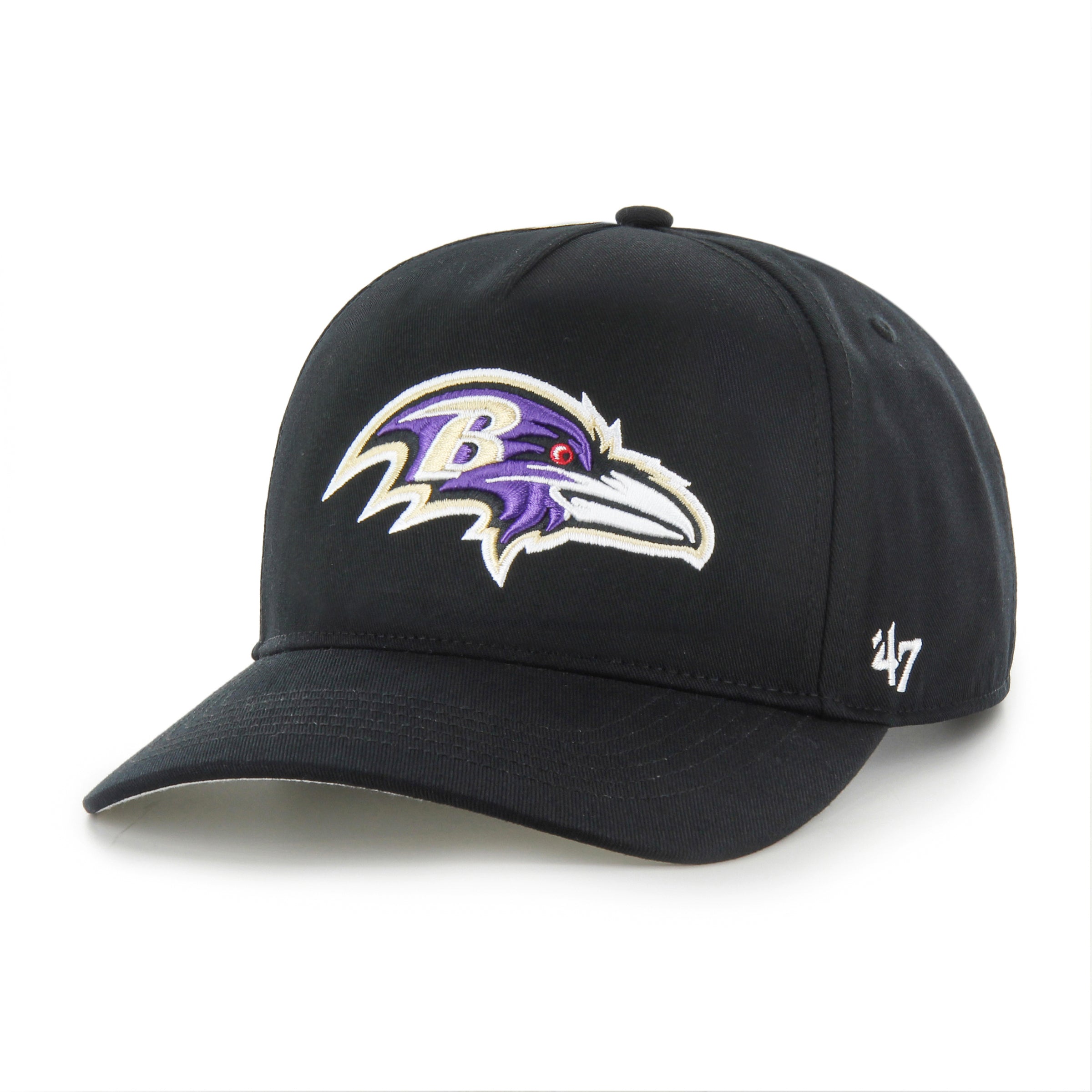Baltimore Ravens NFL 47 Brand Men's Black Hitch Snapback Hat