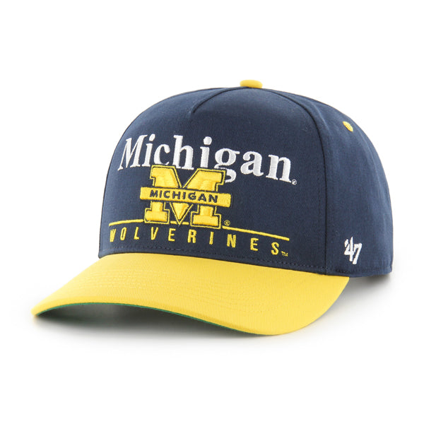 Michigan Wolverines NCAA 47 Brand Men's Navy Super Hitch Snapback