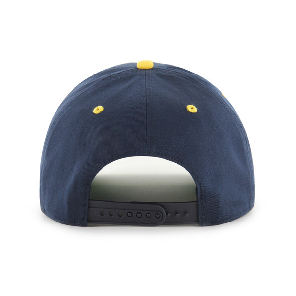 Michigan Wolverines NCAA 47 Brand Men's Navy Super Hitch Snapback