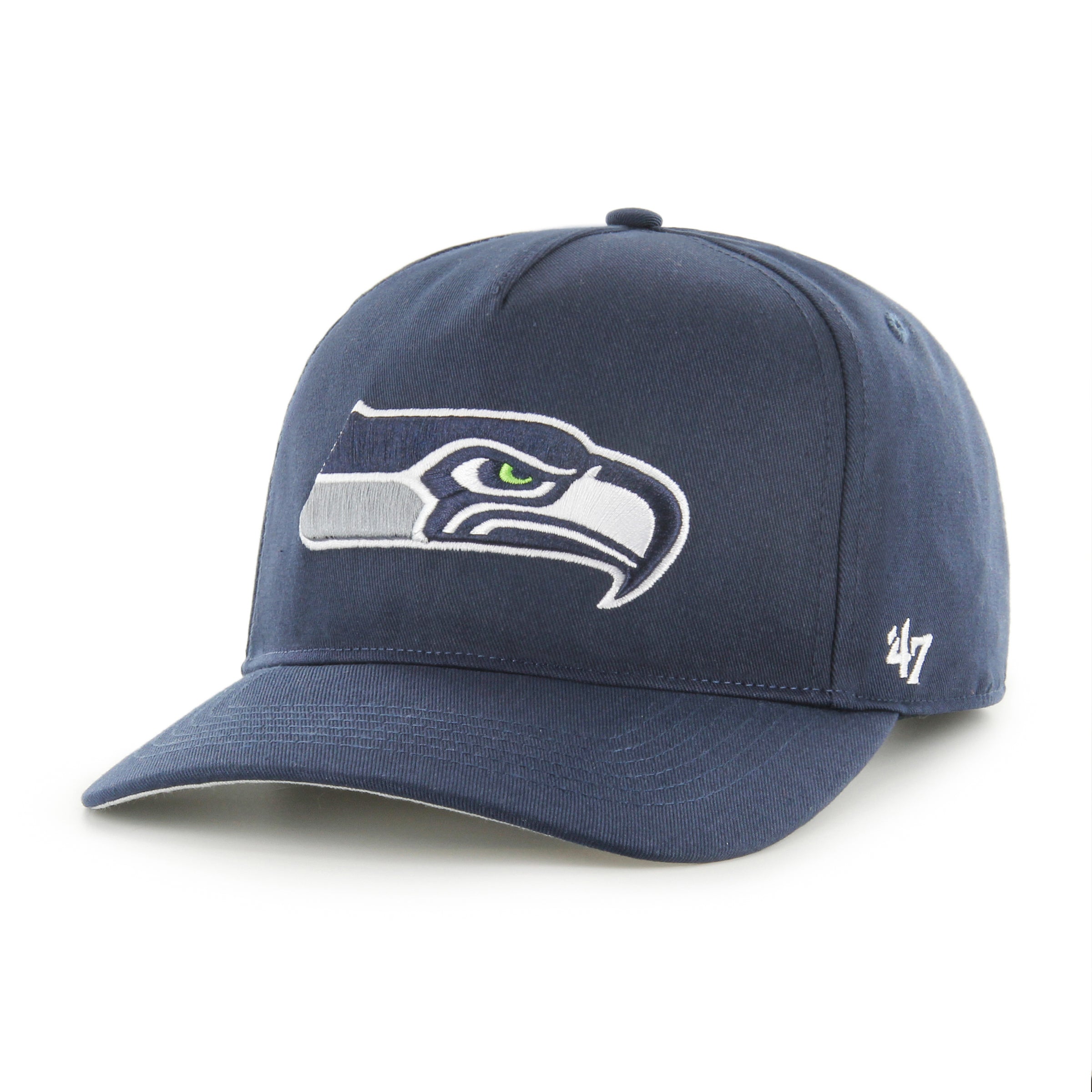 Seattle Seahawks NFL 47 Brand Men's Navy Hitch Snapback Hat